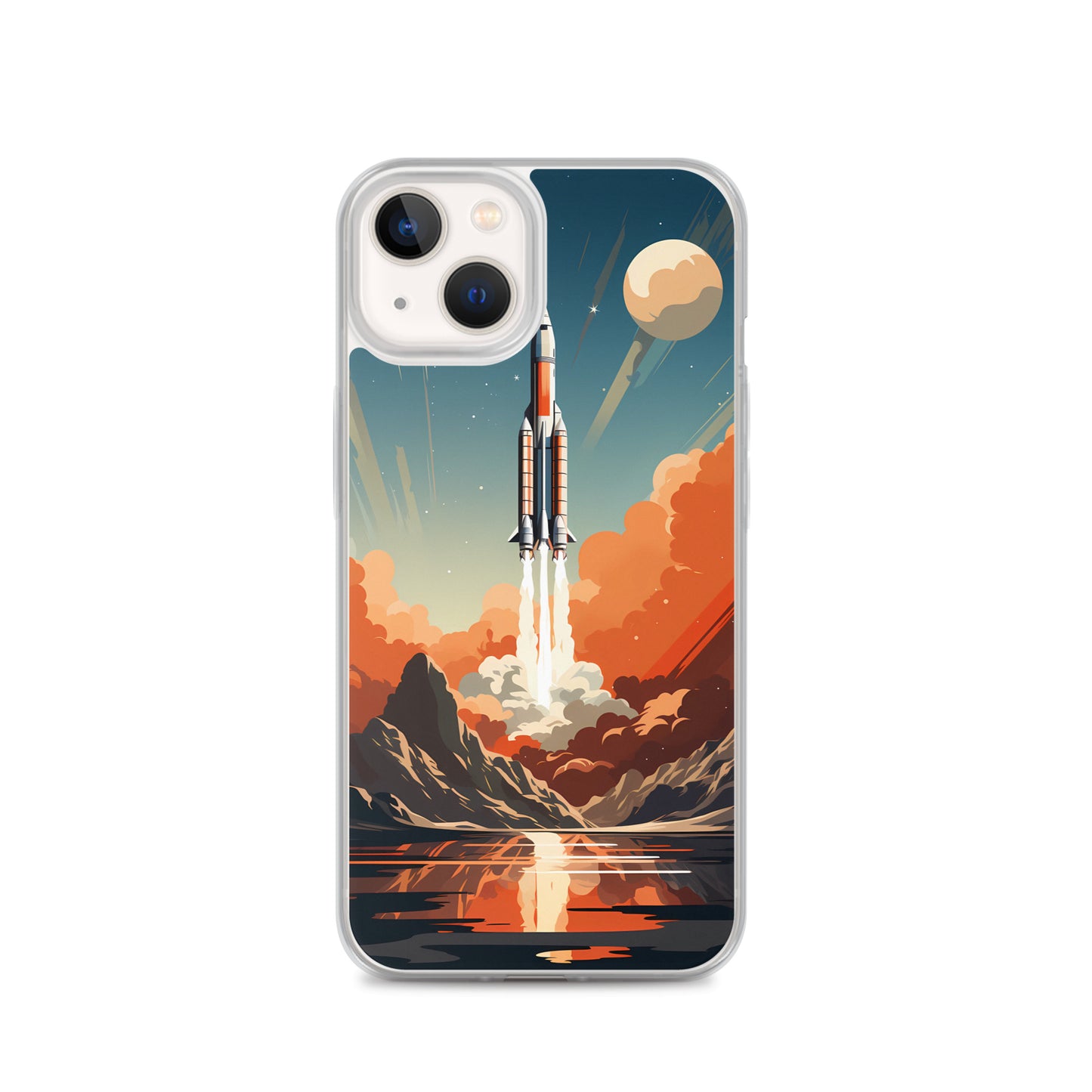 iPhone Case - Retro Rocket