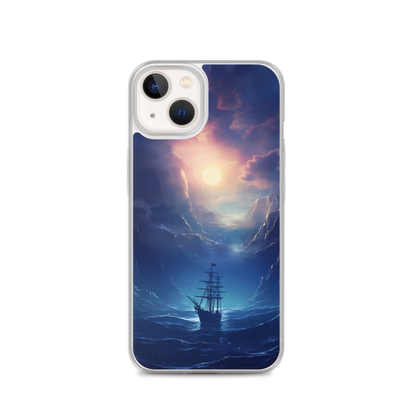 iPhone Case - Wooden Ship in Moonlight