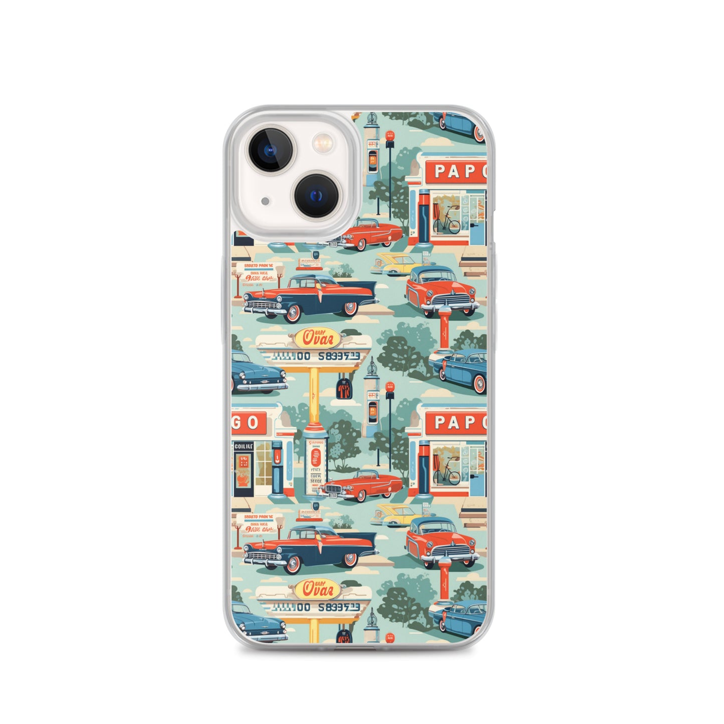 iPhone Case - Retro Roadtrip Rendezvous