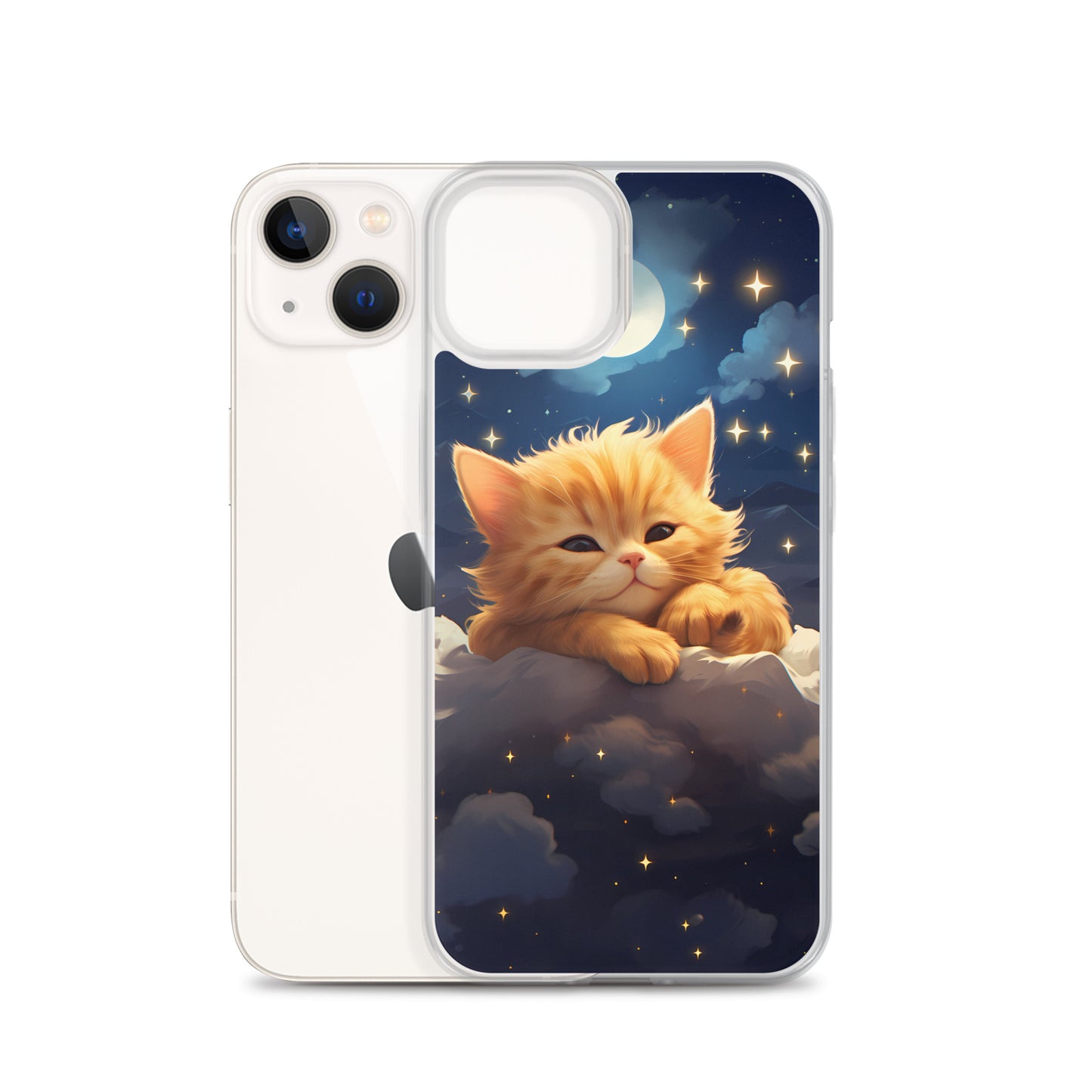 iPhone Case - Kitten on a Cloud