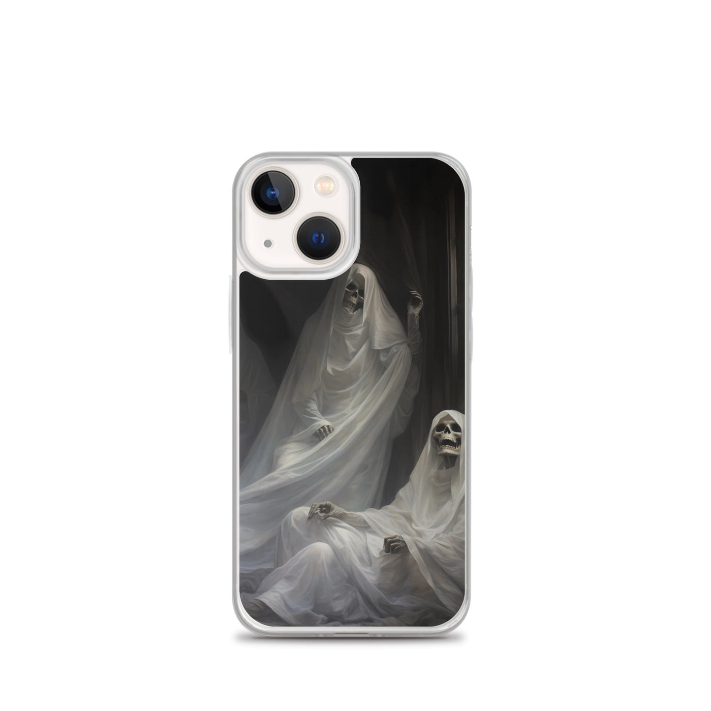 iPhone Case - Halloween Skeleton Ghosts