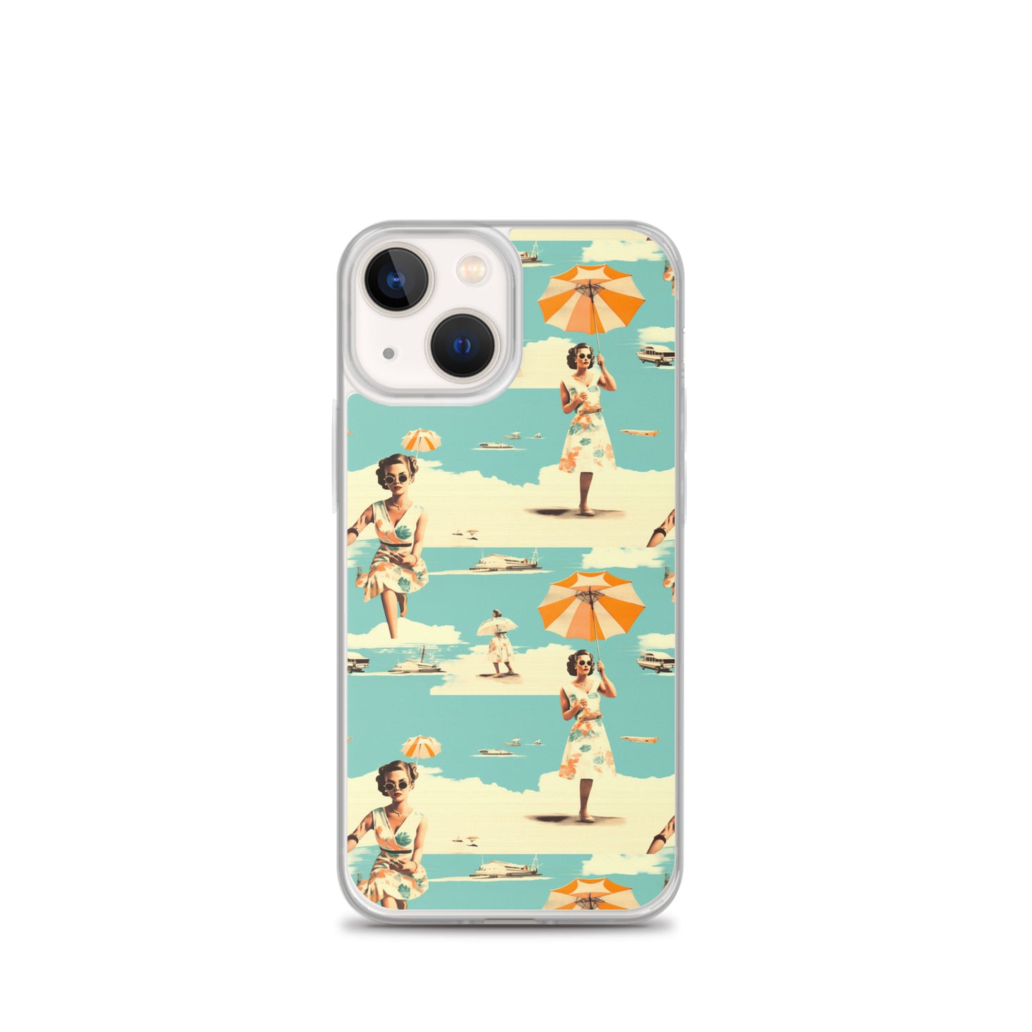 iPhone Case - Vintage Seaside Elegance