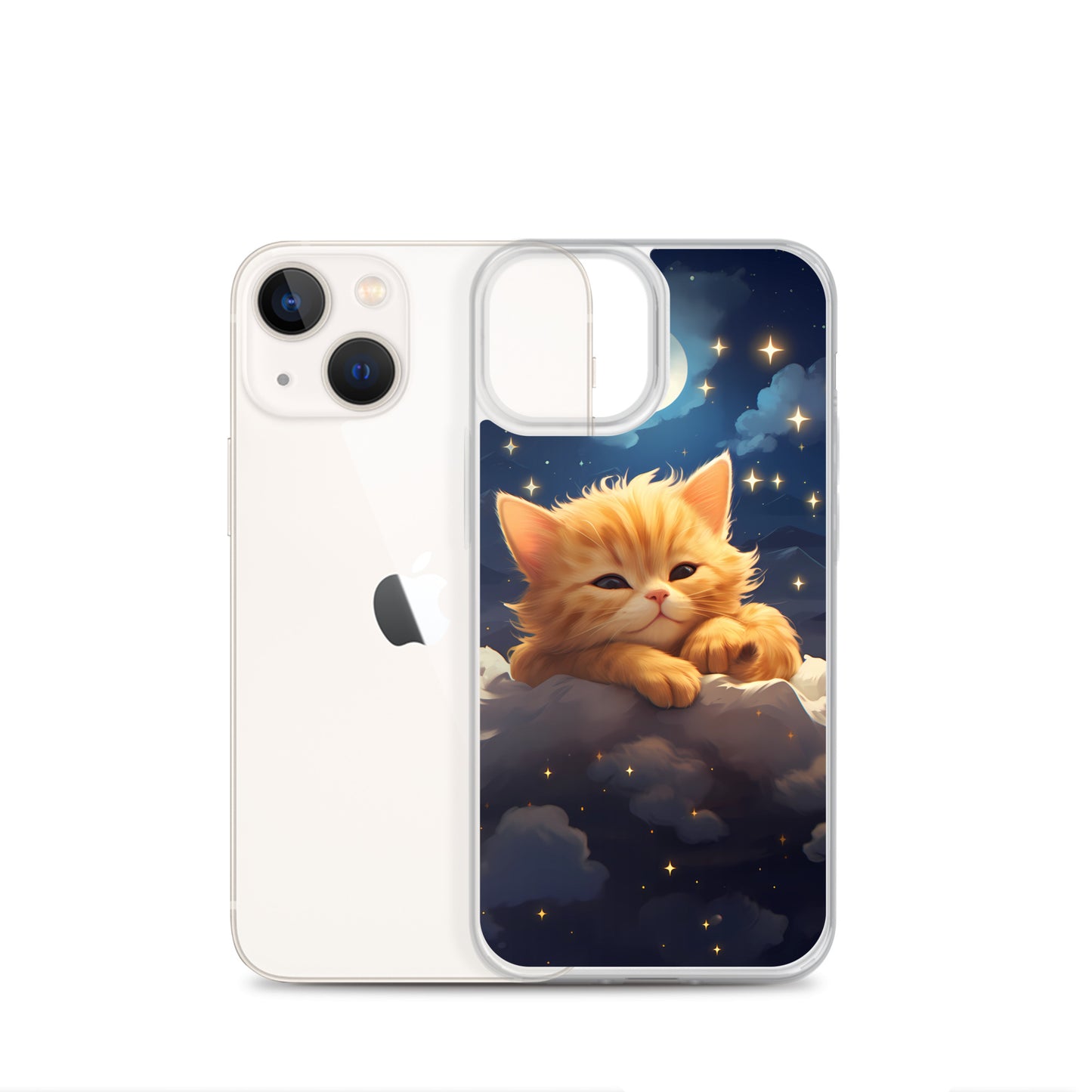 iPhone Case - Kitten on a Cloud