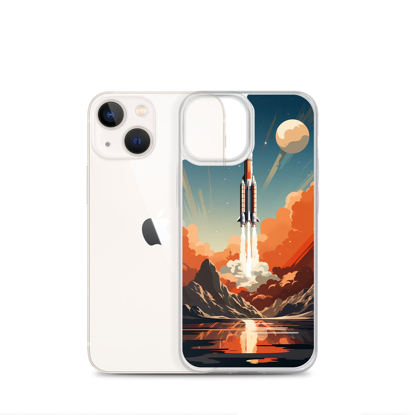 iPhone Case - Retro Rocket