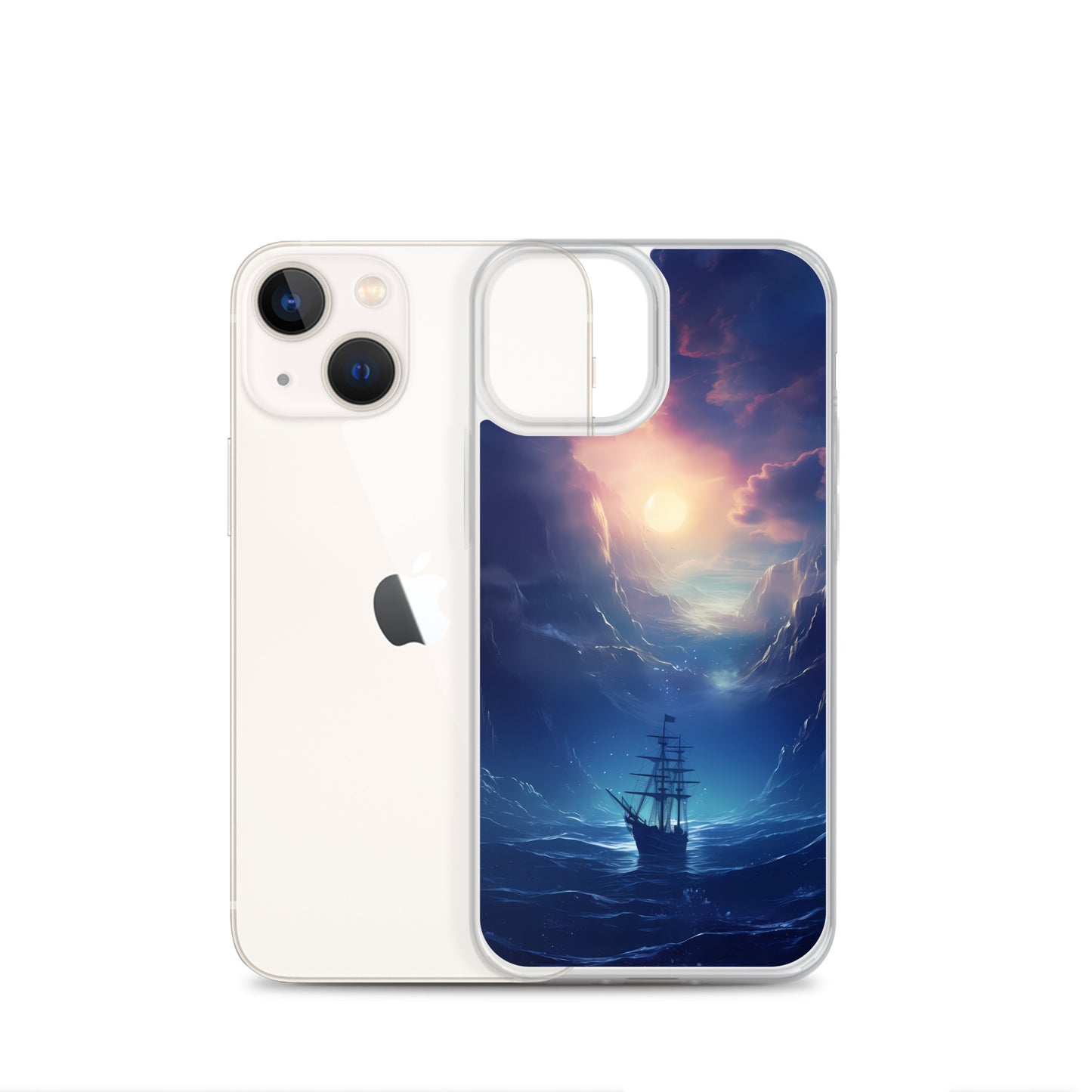 iPhone Case - Wooden Ship in Moonlight