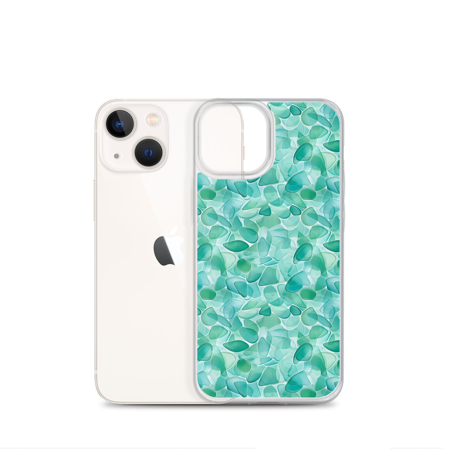 iPhone Case - Aqua Sea Glass