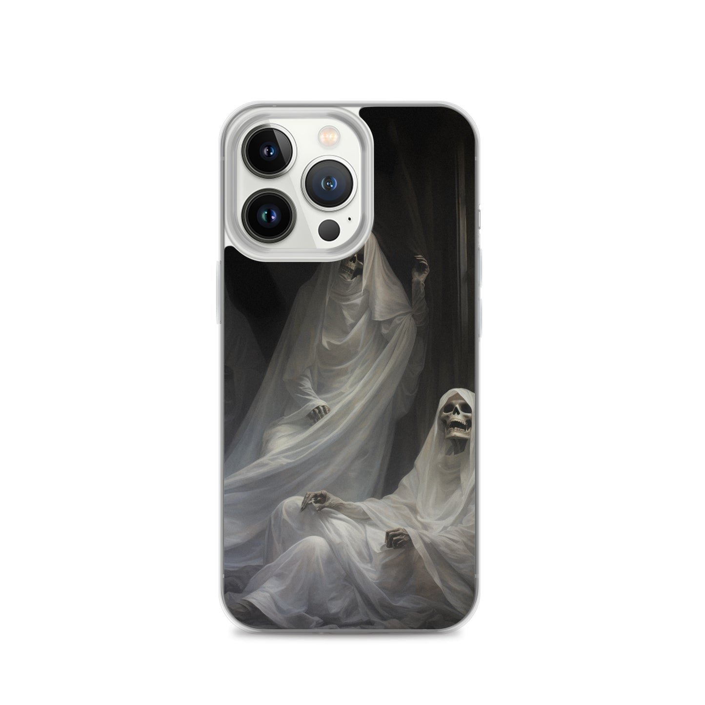 iPhone Case - Halloween Skeleton Ghosts