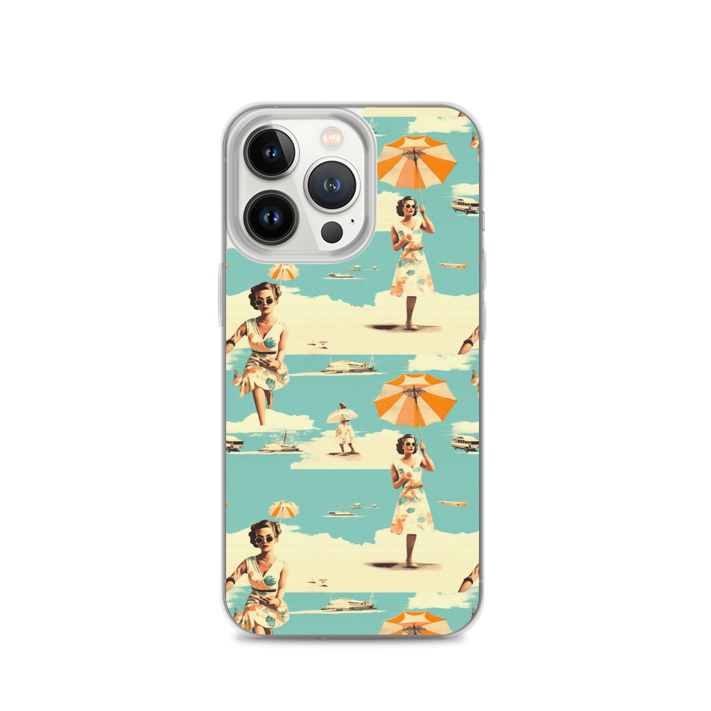iPhone Case - Vintage Seaside Elegance