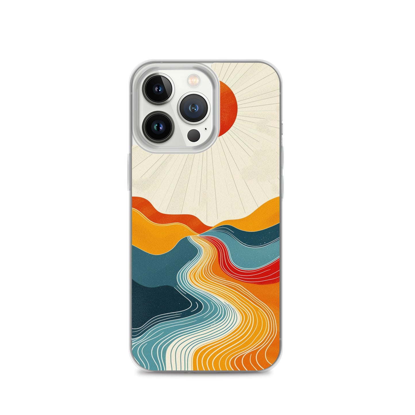 iPhone Case - Crimson Sol Labyrinth