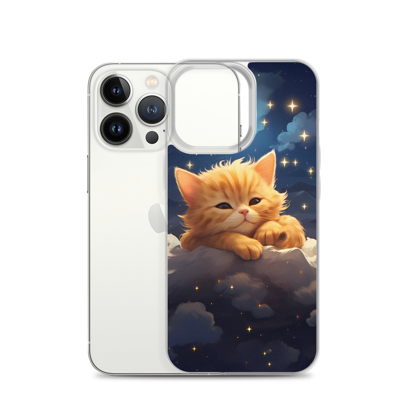 iPhone Case - Kitten on a Cloud