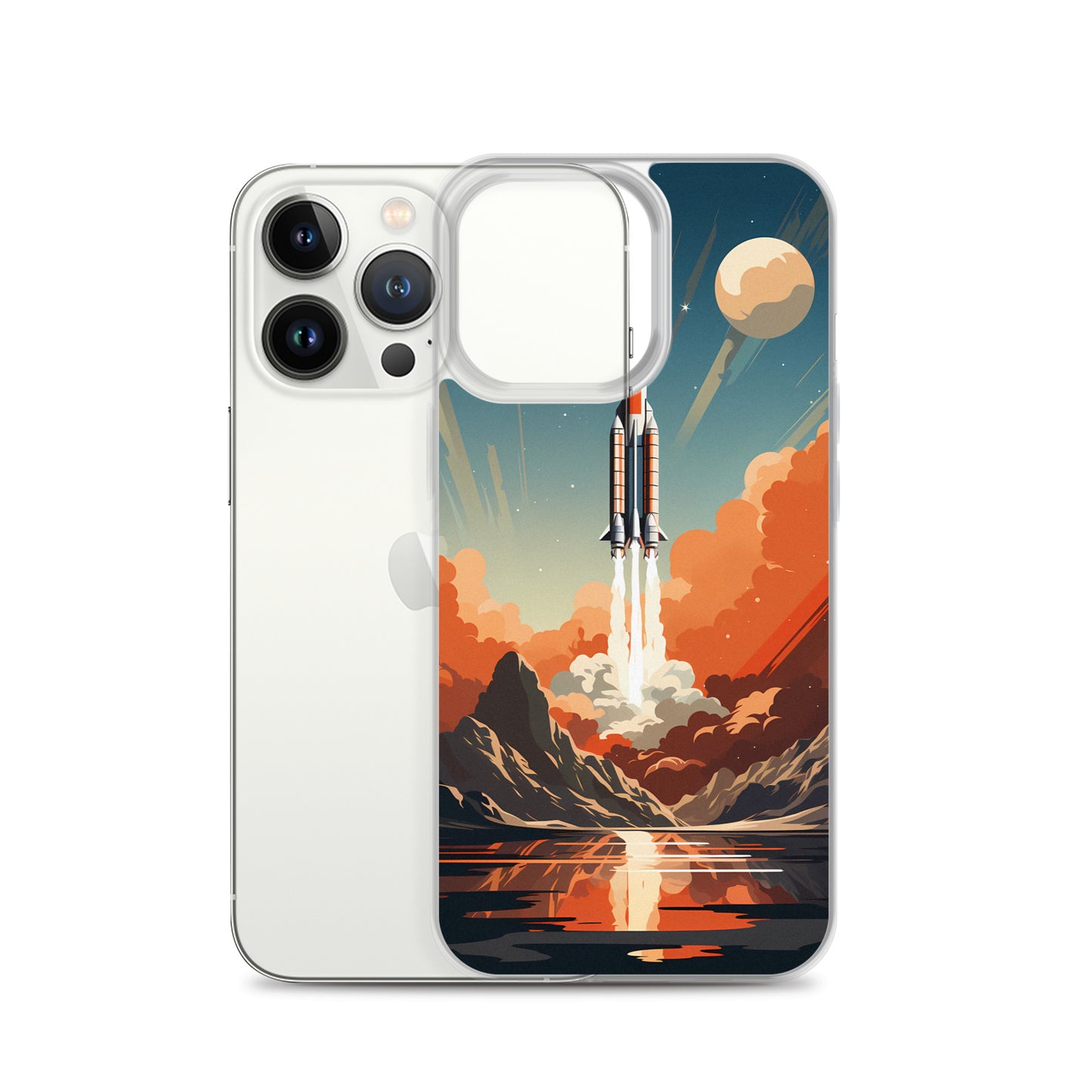 iPhone Case - Retro Rocket