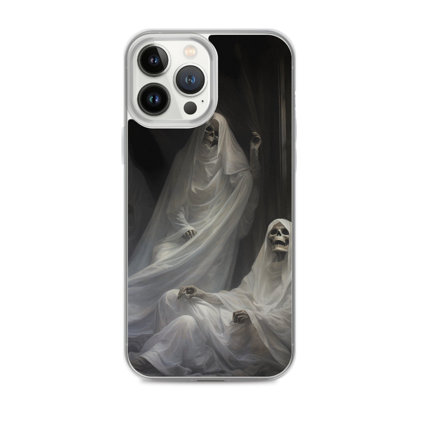iPhone Case - Halloween Skeleton Ghosts