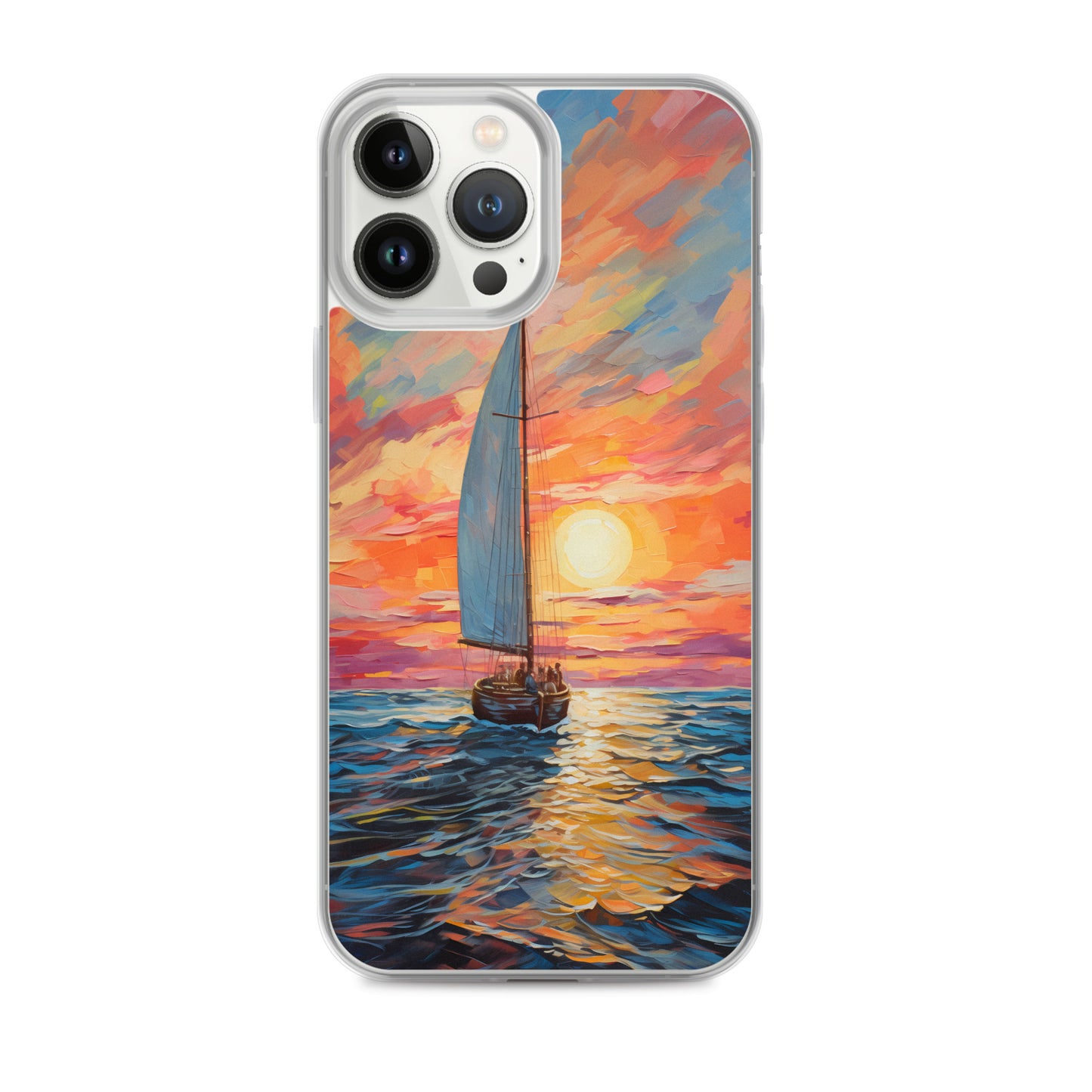 iPhone Case - Luminous Sailboat
