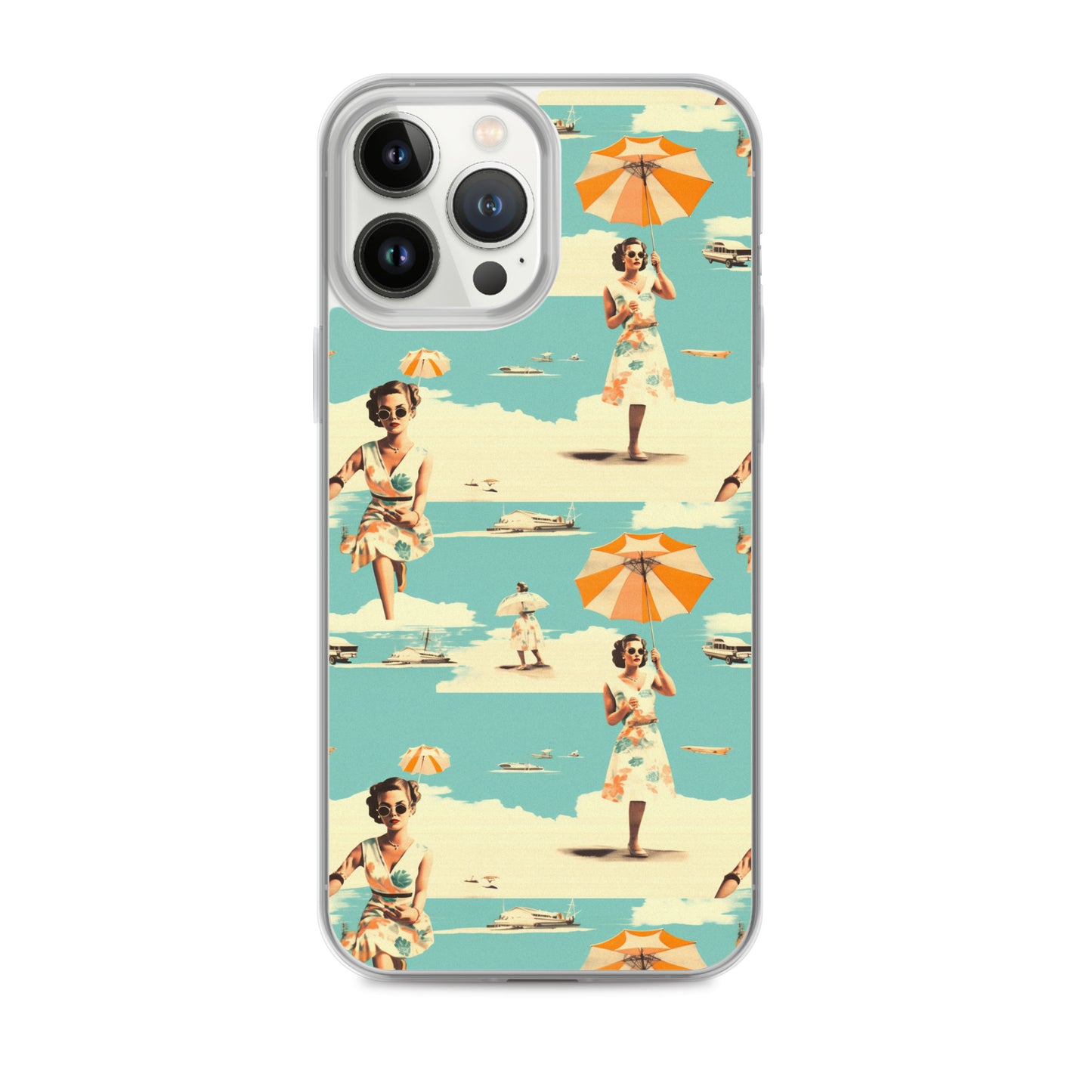 iPhone Case - Vintage Seaside Elegance
