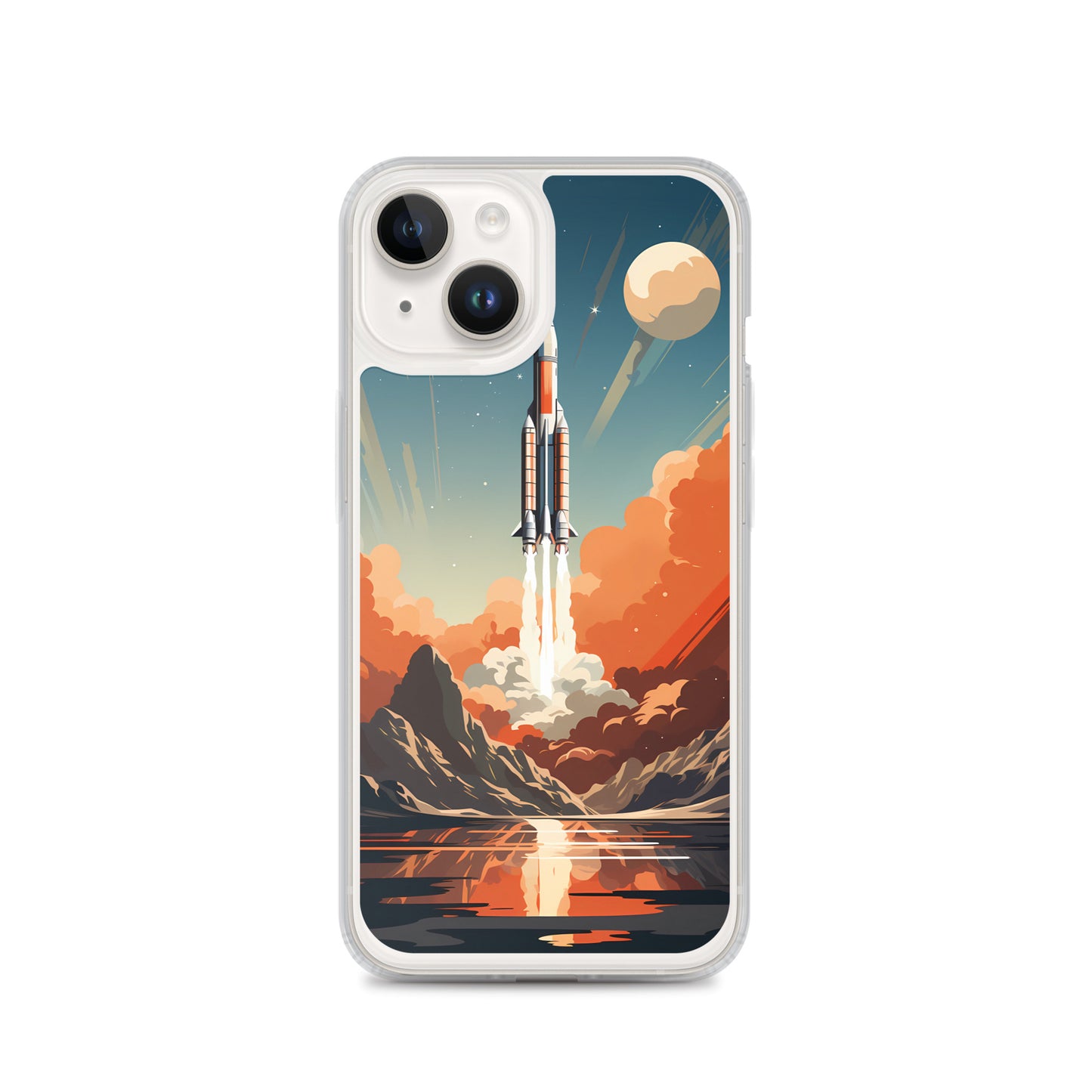 iPhone Case - Retro Rocket