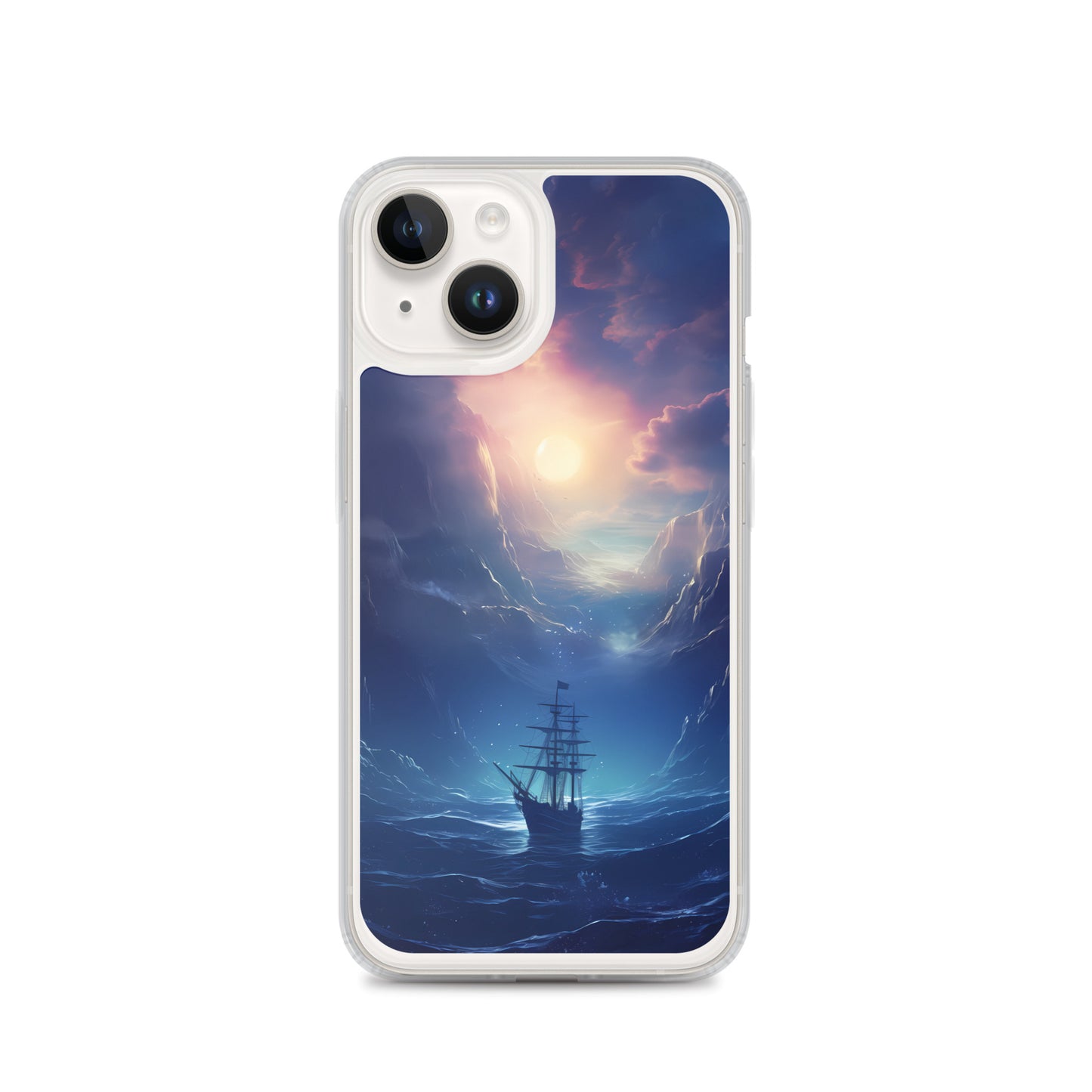 iPhone Case - Wooden Ship in Moonlight