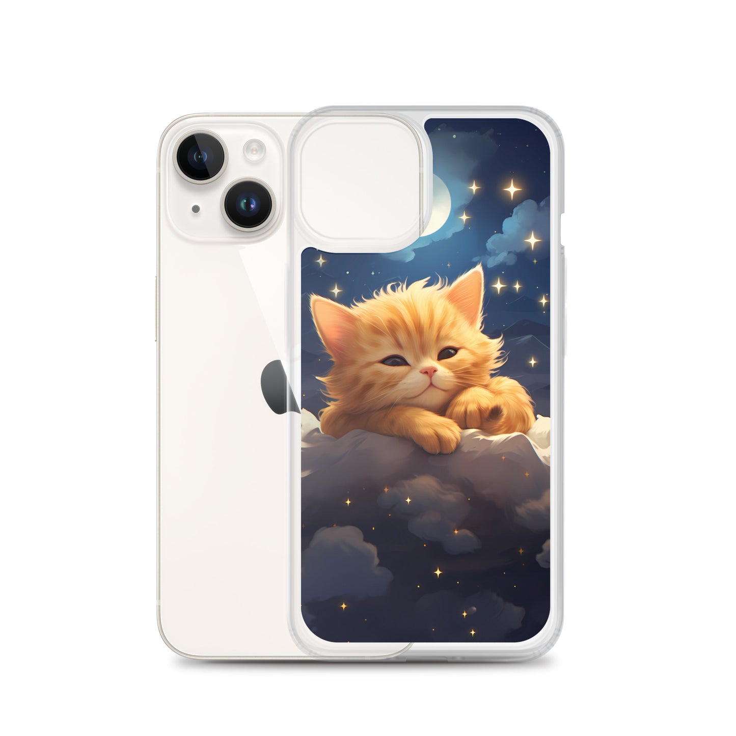 iPhone Case - Kitten on a Cloud