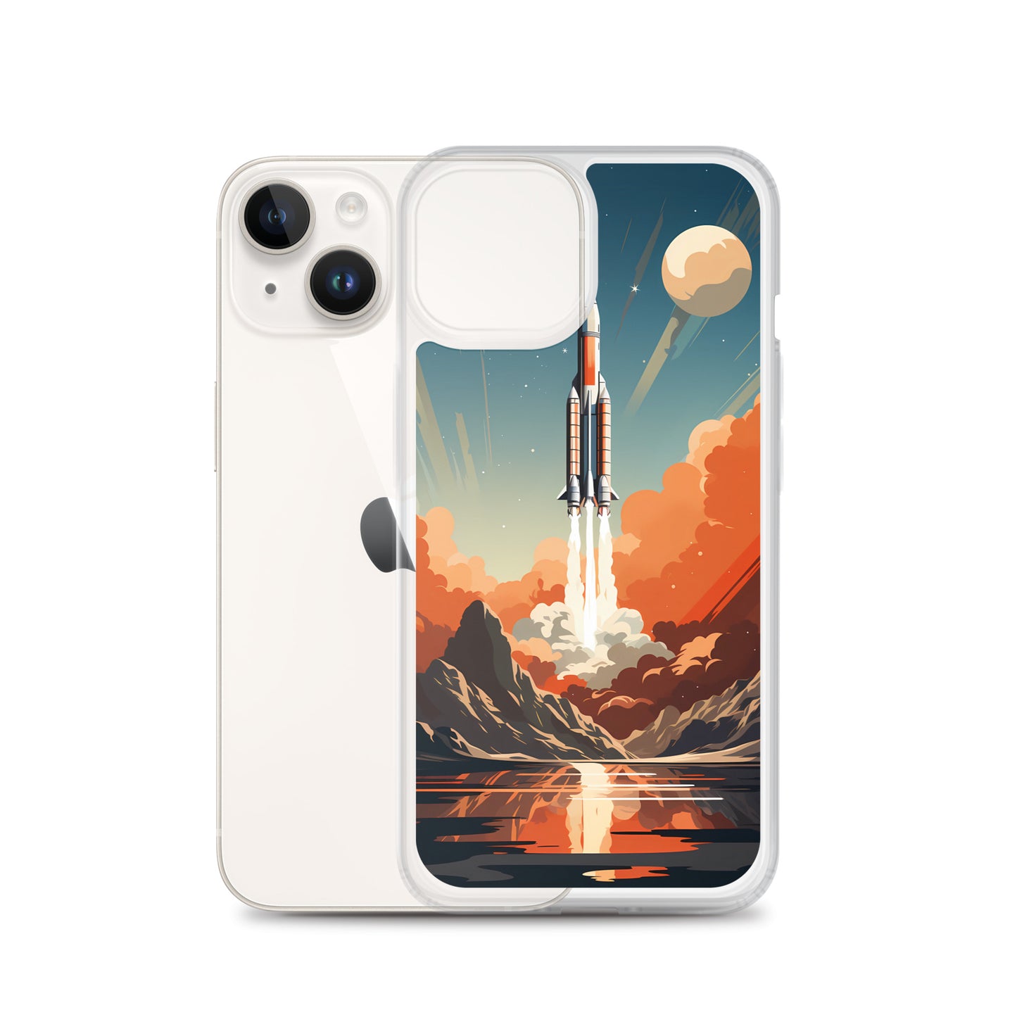 iPhone Case - Retro Rocket