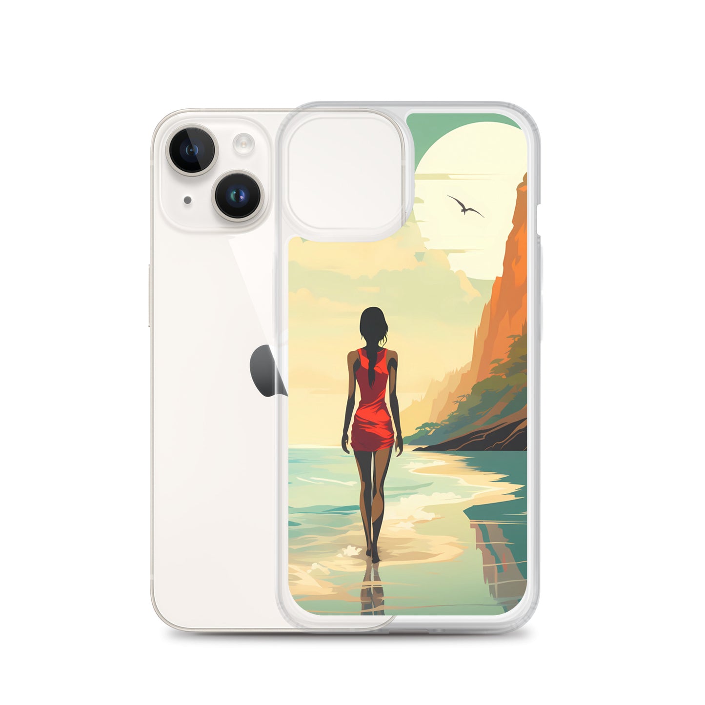 iPhone Case - Minimalist Beach Beauty