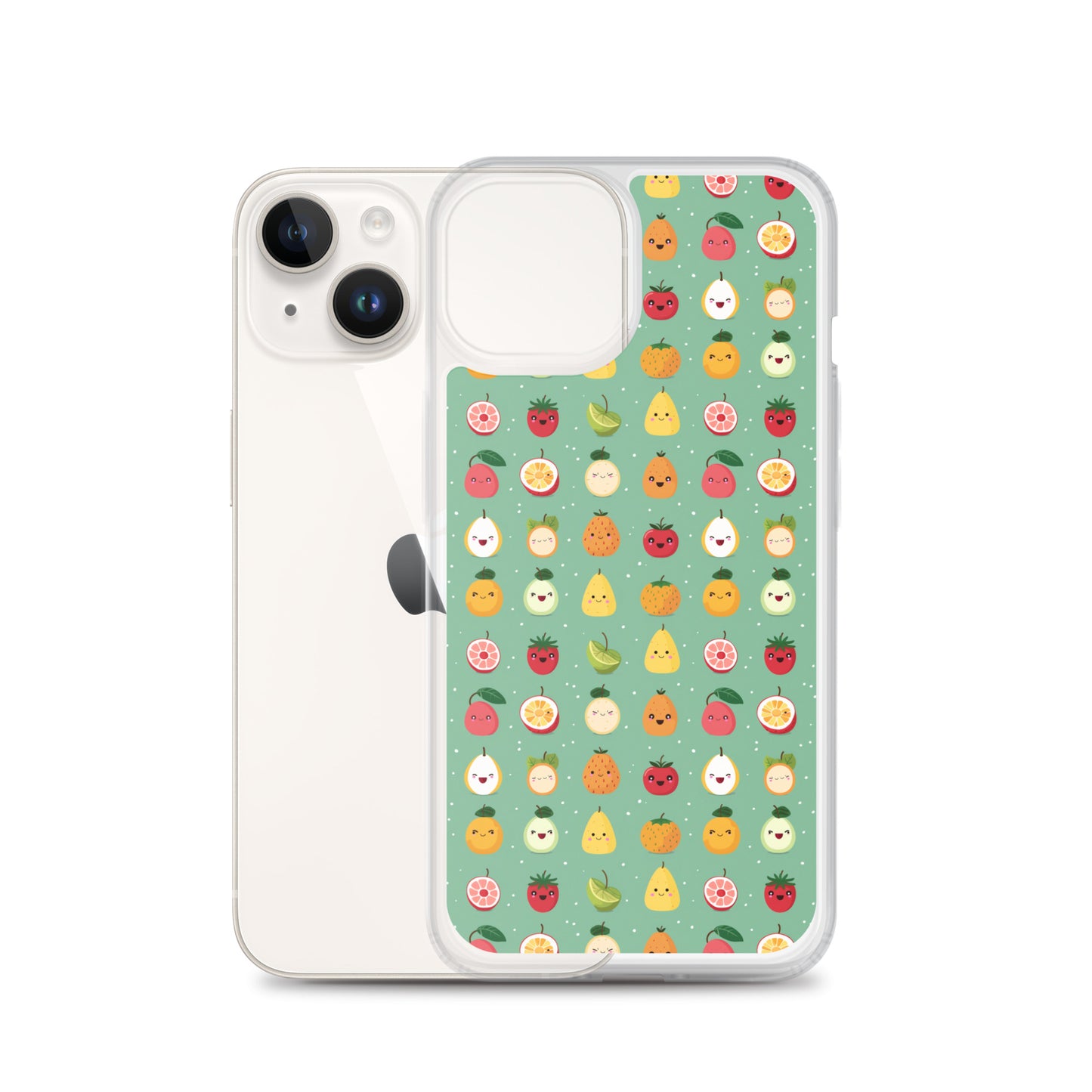 iPhone Case - Cute Fruits Pattern