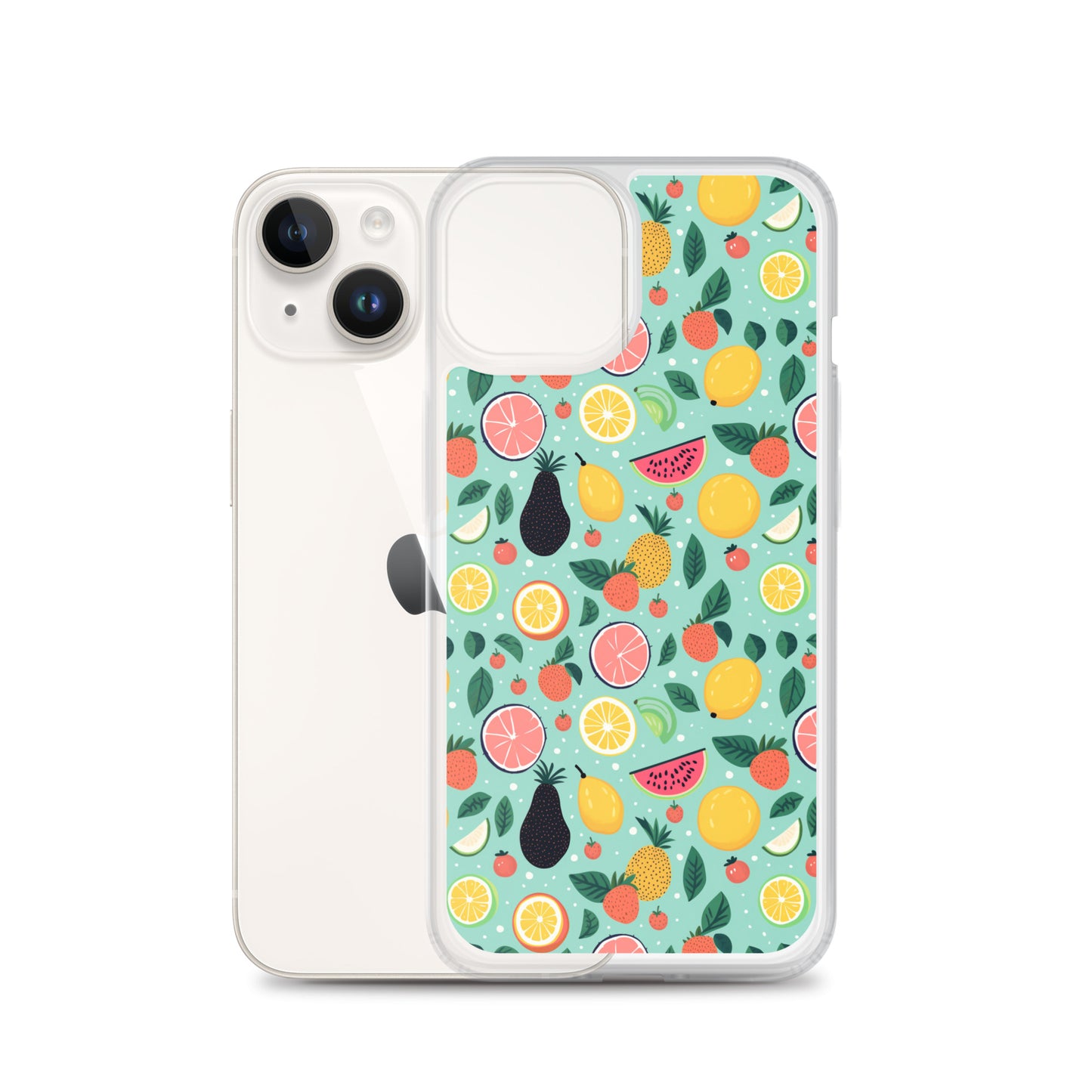 iPhone Case - Fun Fruits Pattern