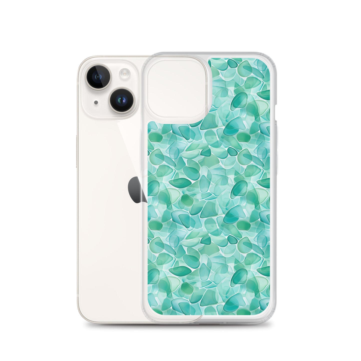 iPhone Case - Aqua Sea Glass