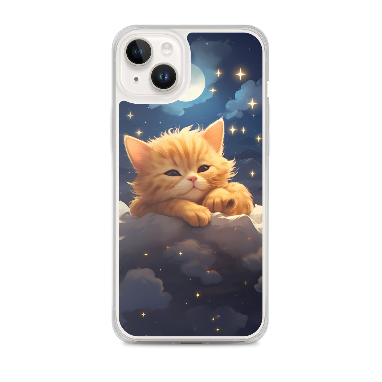 iPhone Case - Kitten on a Cloud