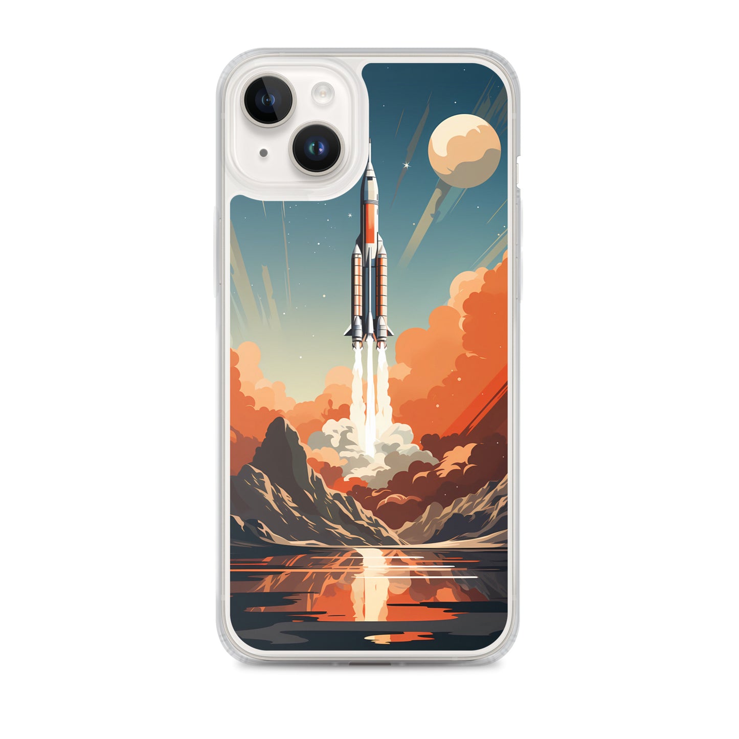 iPhone Case - Retro Rocket