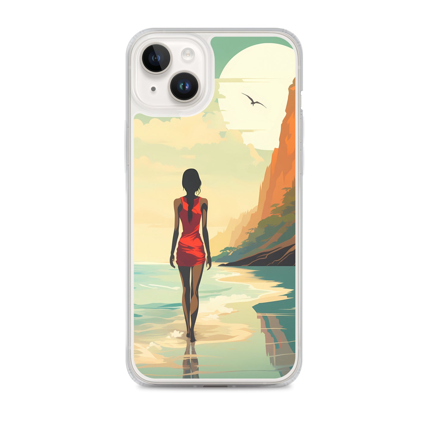 iPhone Case - Minimalist Beach Beauty