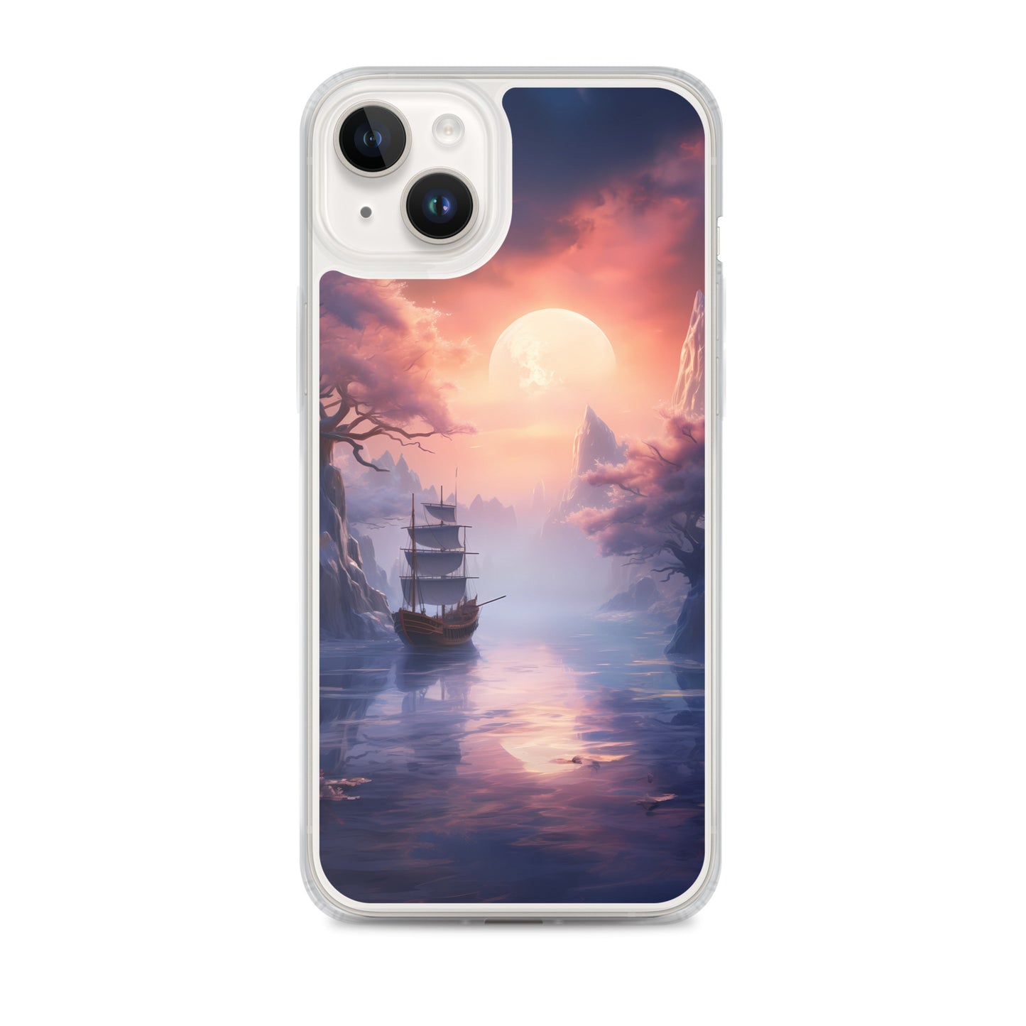 iPhone Case - Japanese Seascape Moonrise