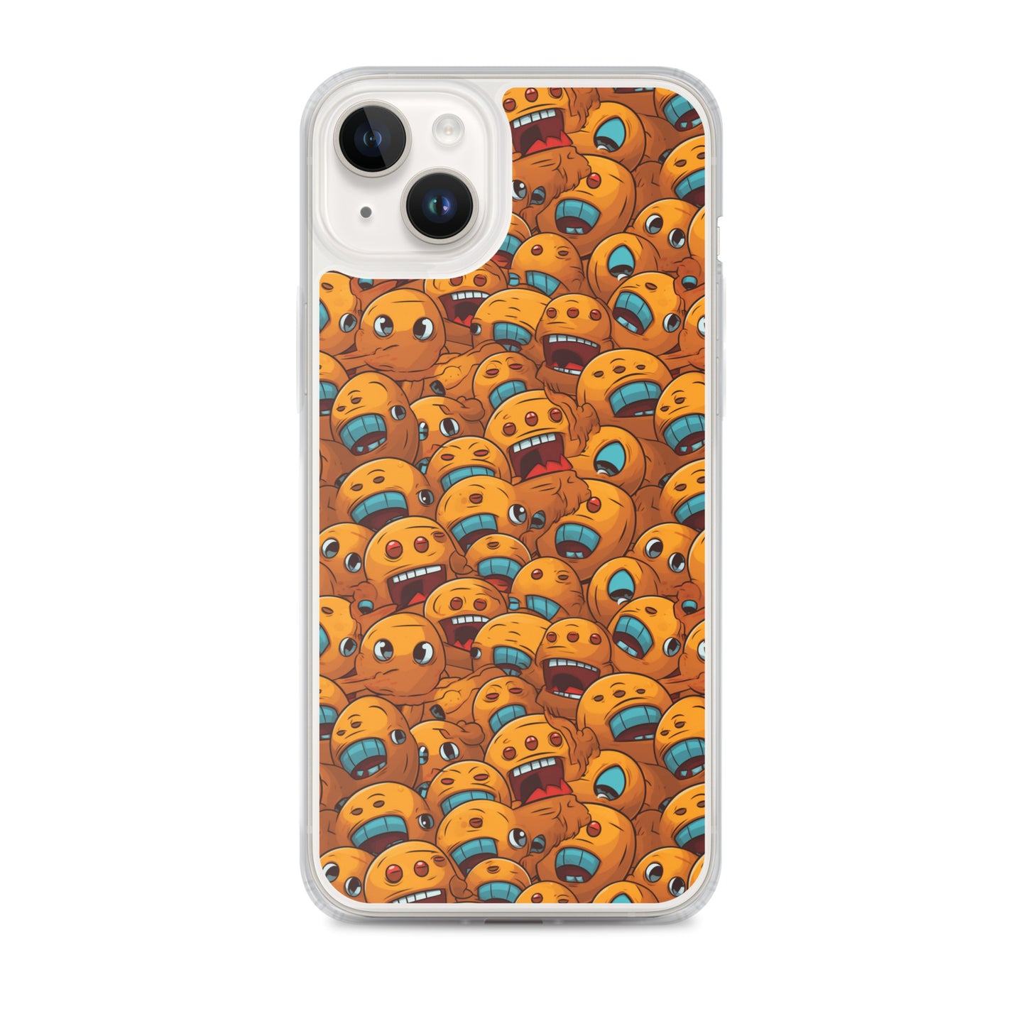 iPhone Case - Deranged Smileys