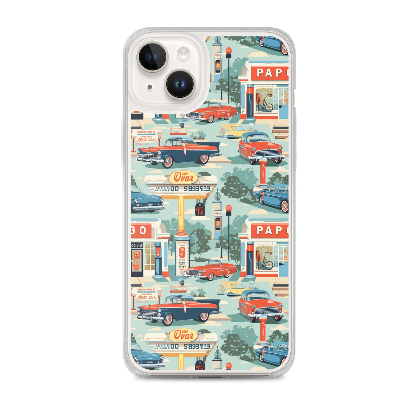 iPhone Case - Retro Roadtrip Rendezvous