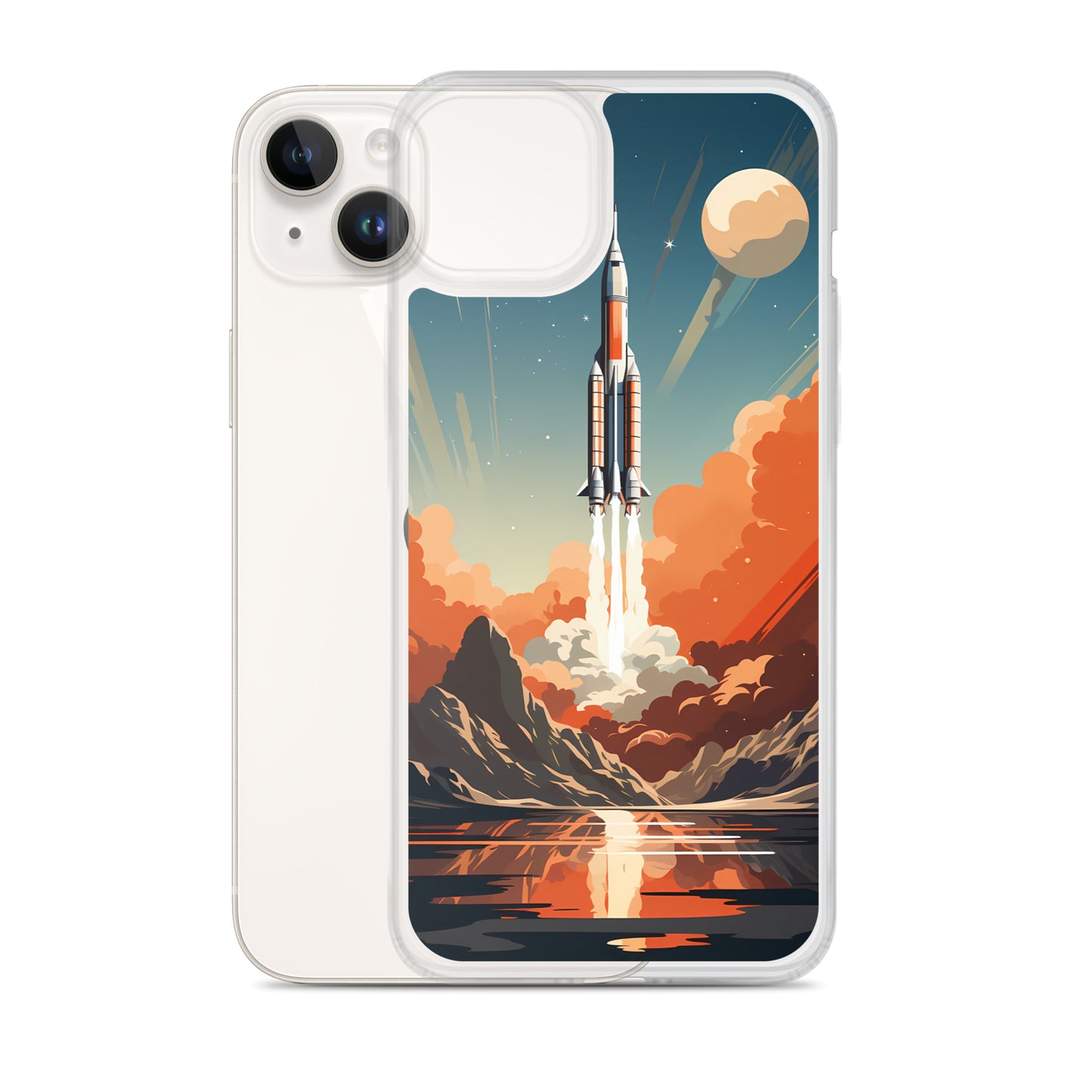 iPhone Case - Retro Rocket