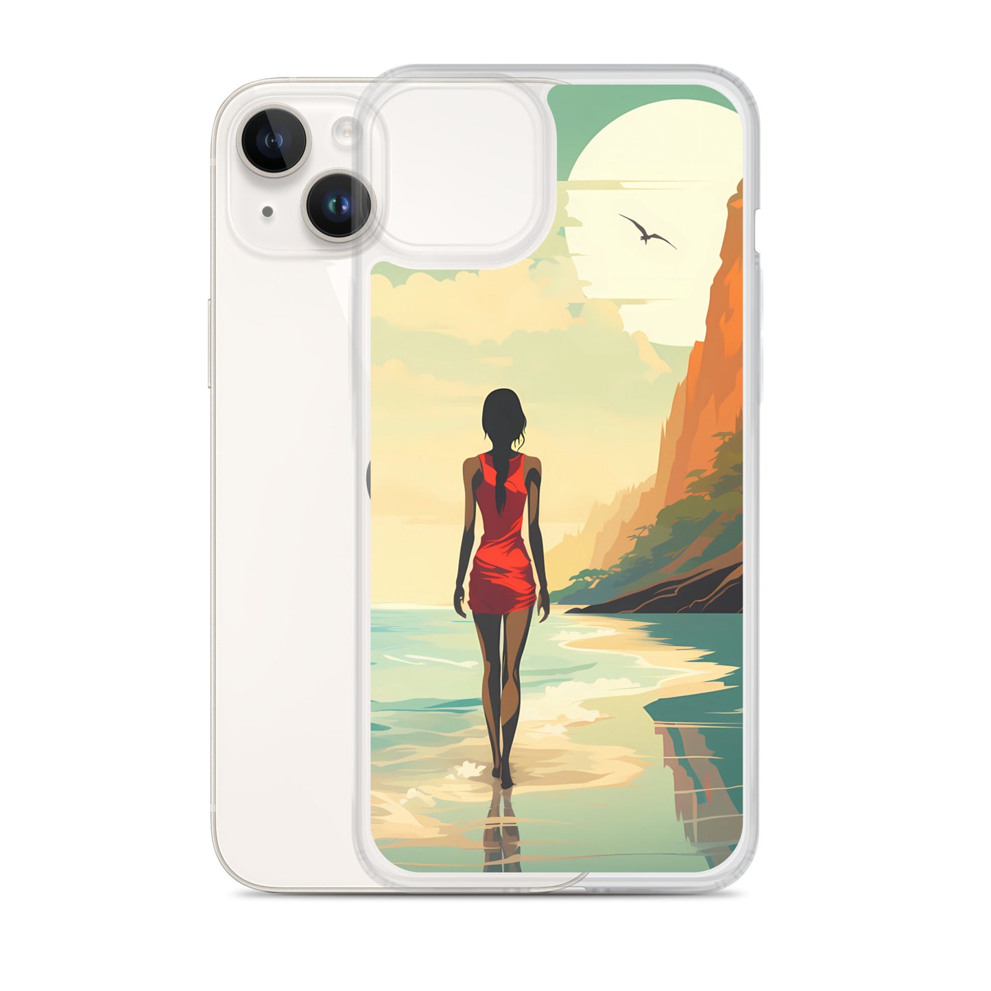 iPhone Case - Minimalist Beach Beauty