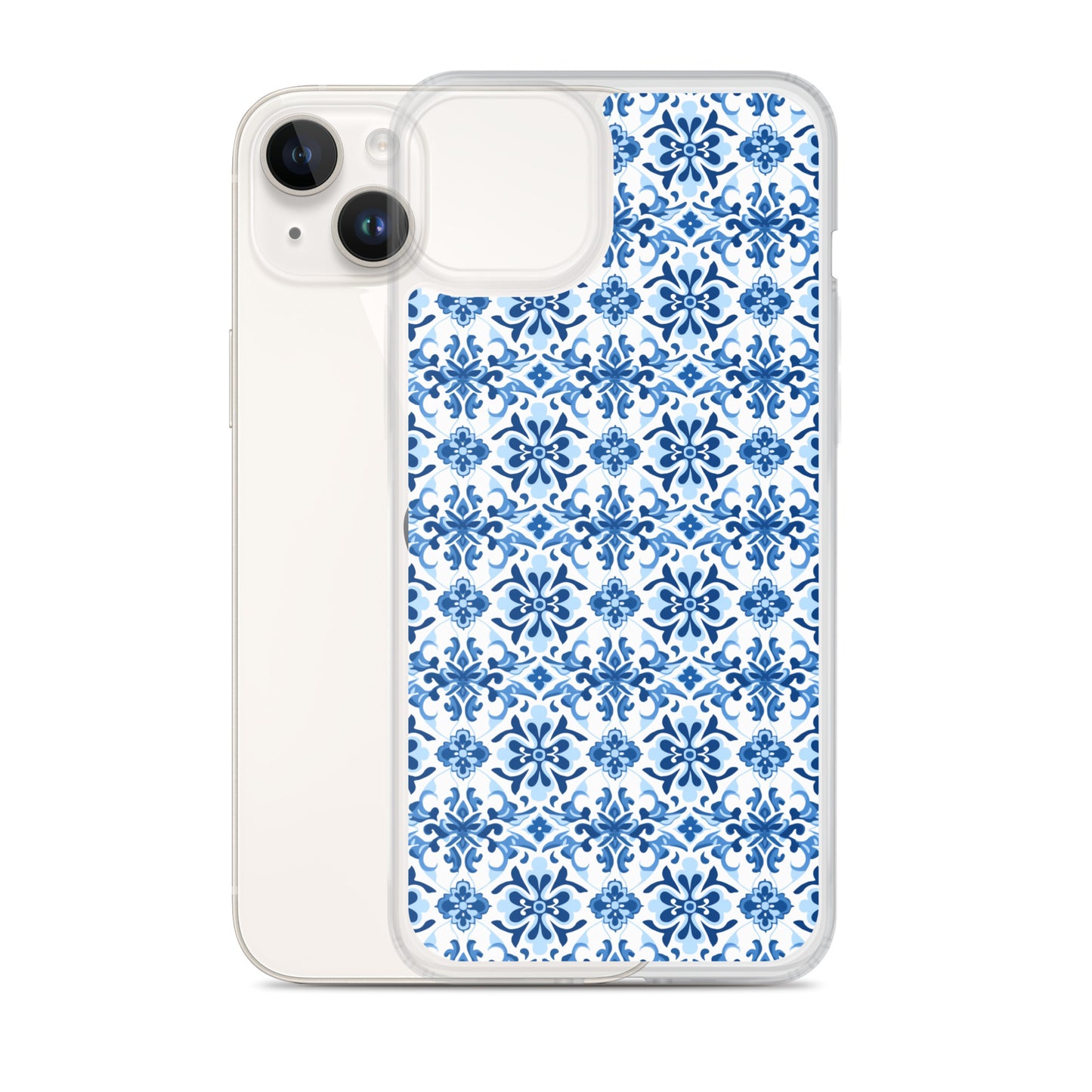 iPhone Case - Blue Ceramic Pattern