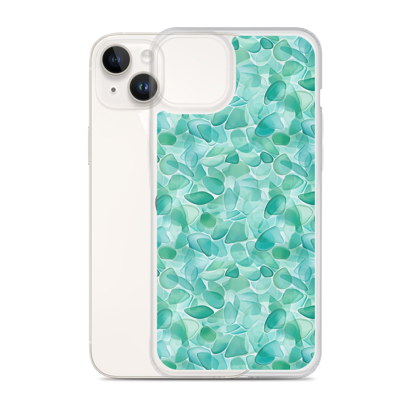 iPhone Case - Aqua Sea Glass