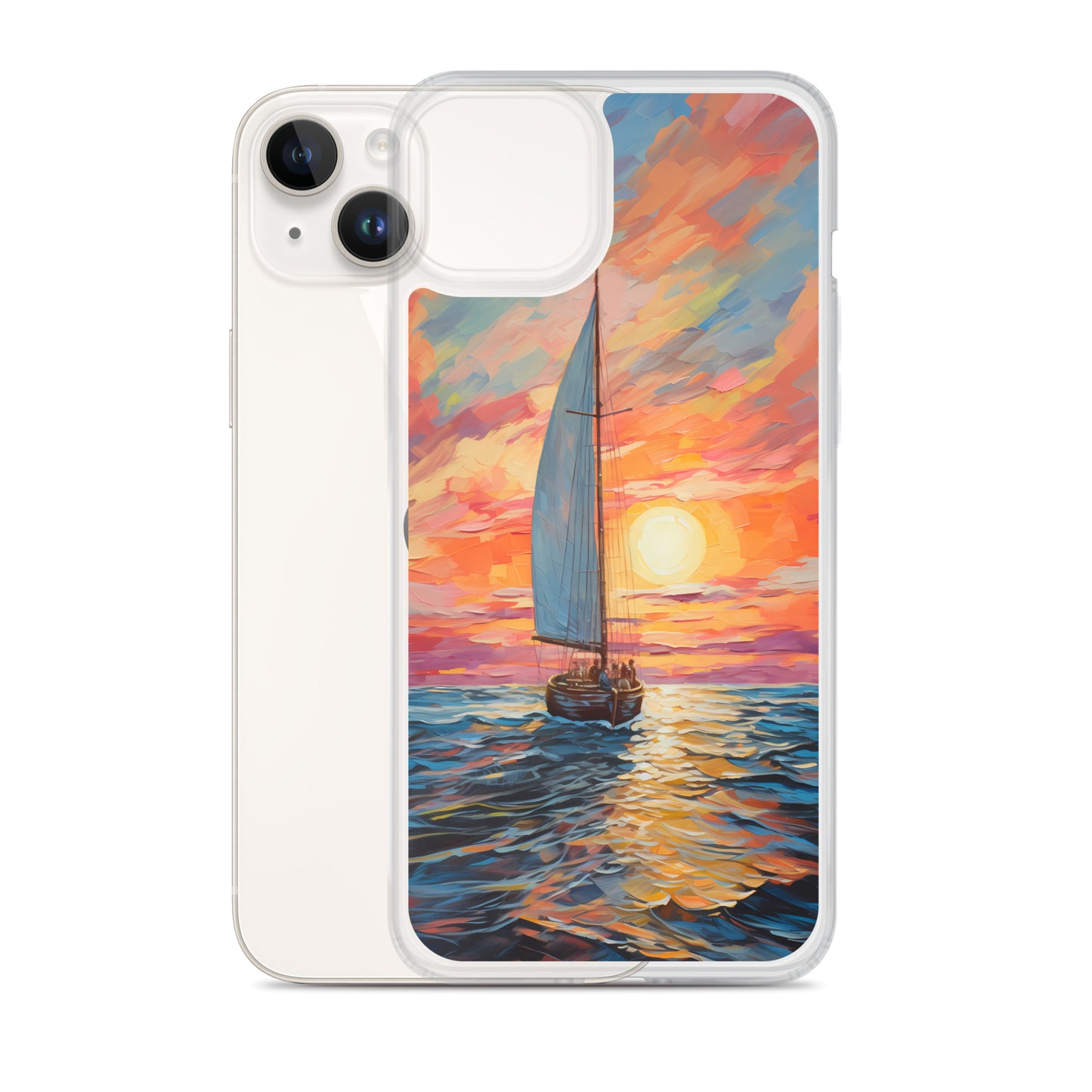 iPhone Case - Luminous Sailboat