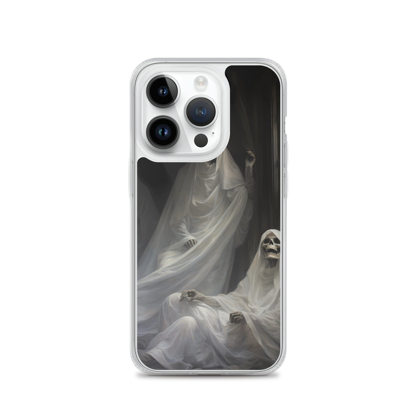 iPhone Case - Halloween Skeleton Ghosts