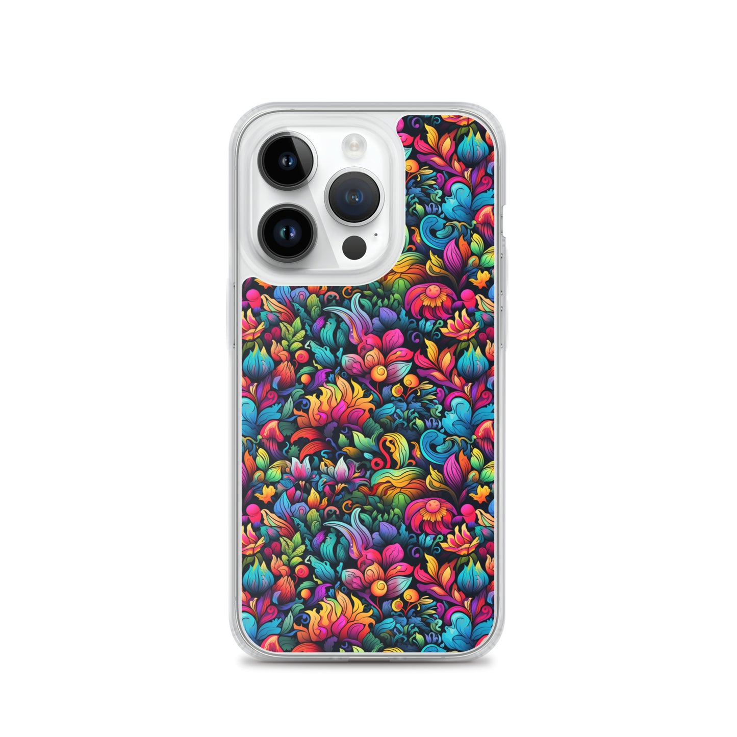 iPhone Case - Psychedelic Flowers
