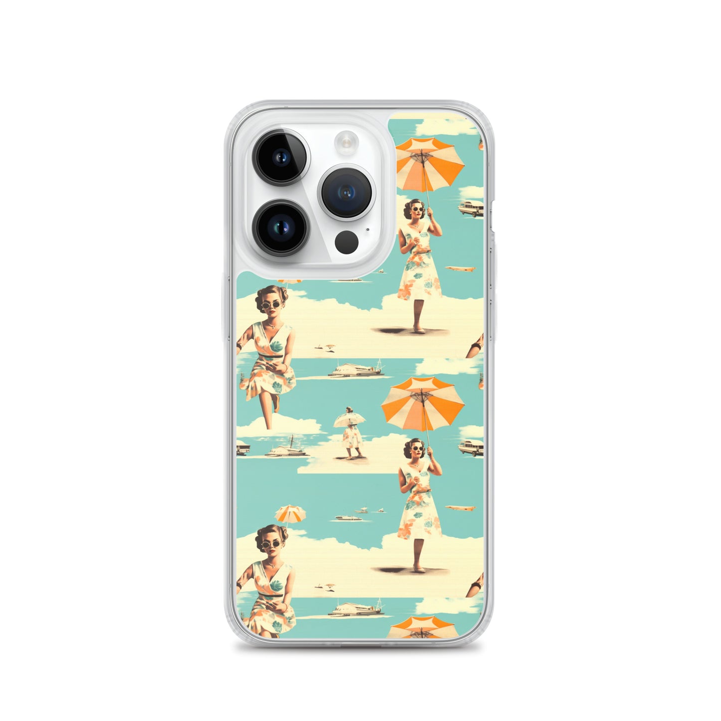iPhone Case - Vintage Seaside Elegance