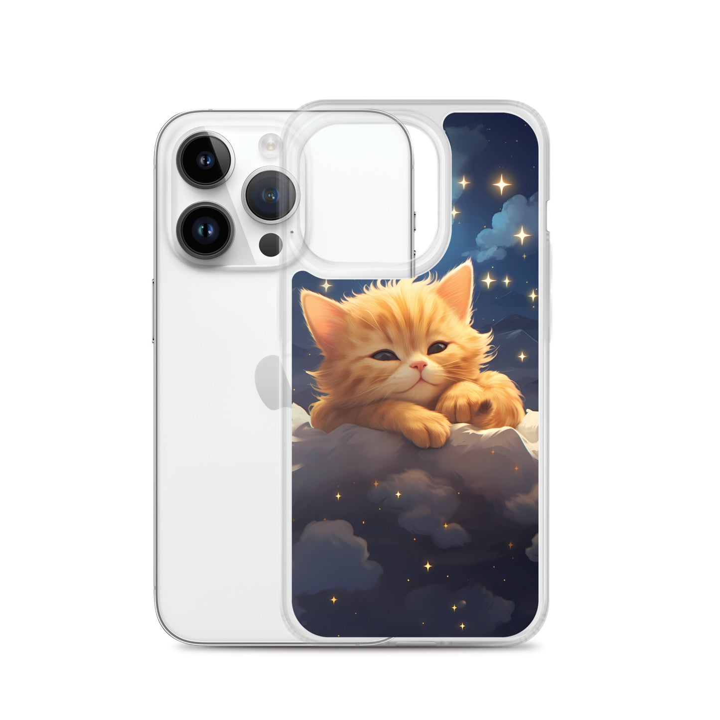 iPhone Case - Kitten on a Cloud