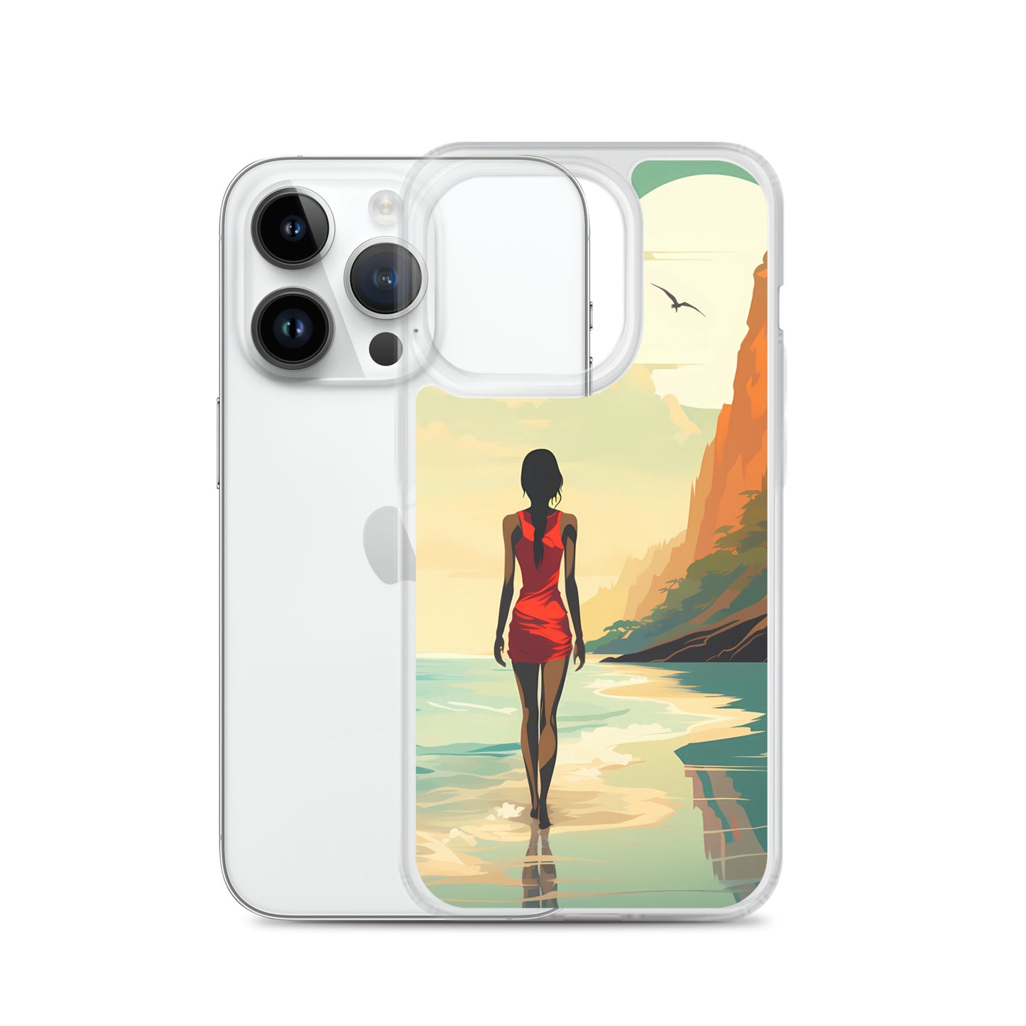 iPhone Case - Minimalist Beach Beauty