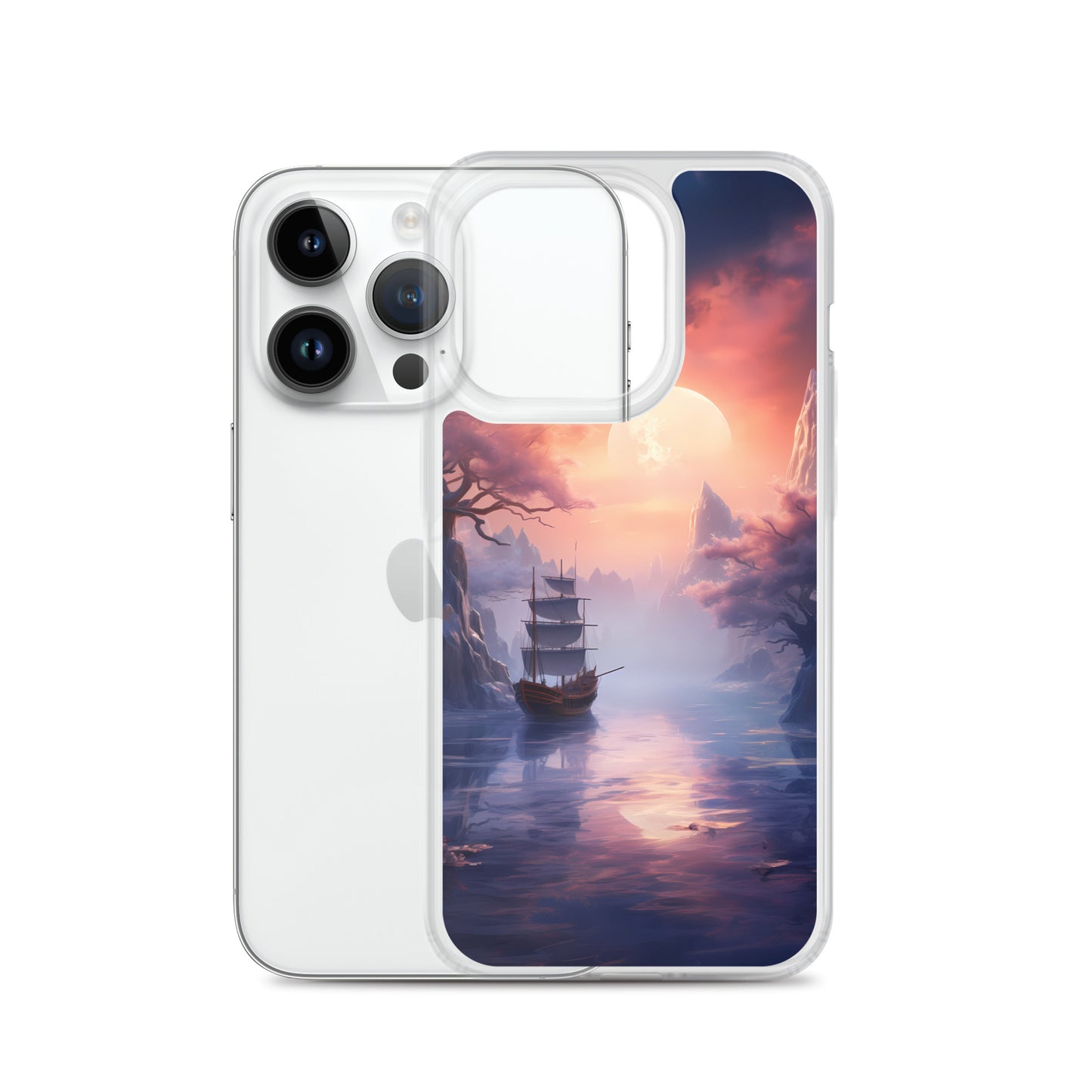 iPhone Case - Japanese Seascape Moonrise