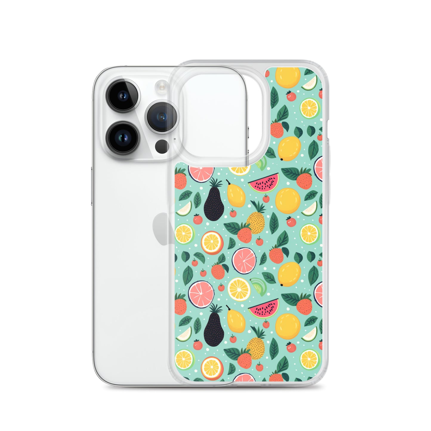 iPhone Case - Fun Fruits Pattern