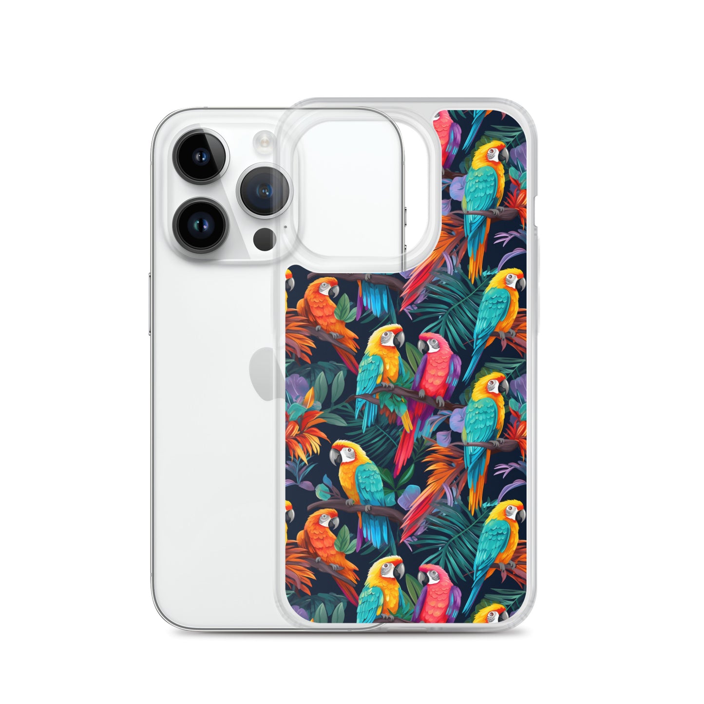 iPhone Case - Colorful Parrots