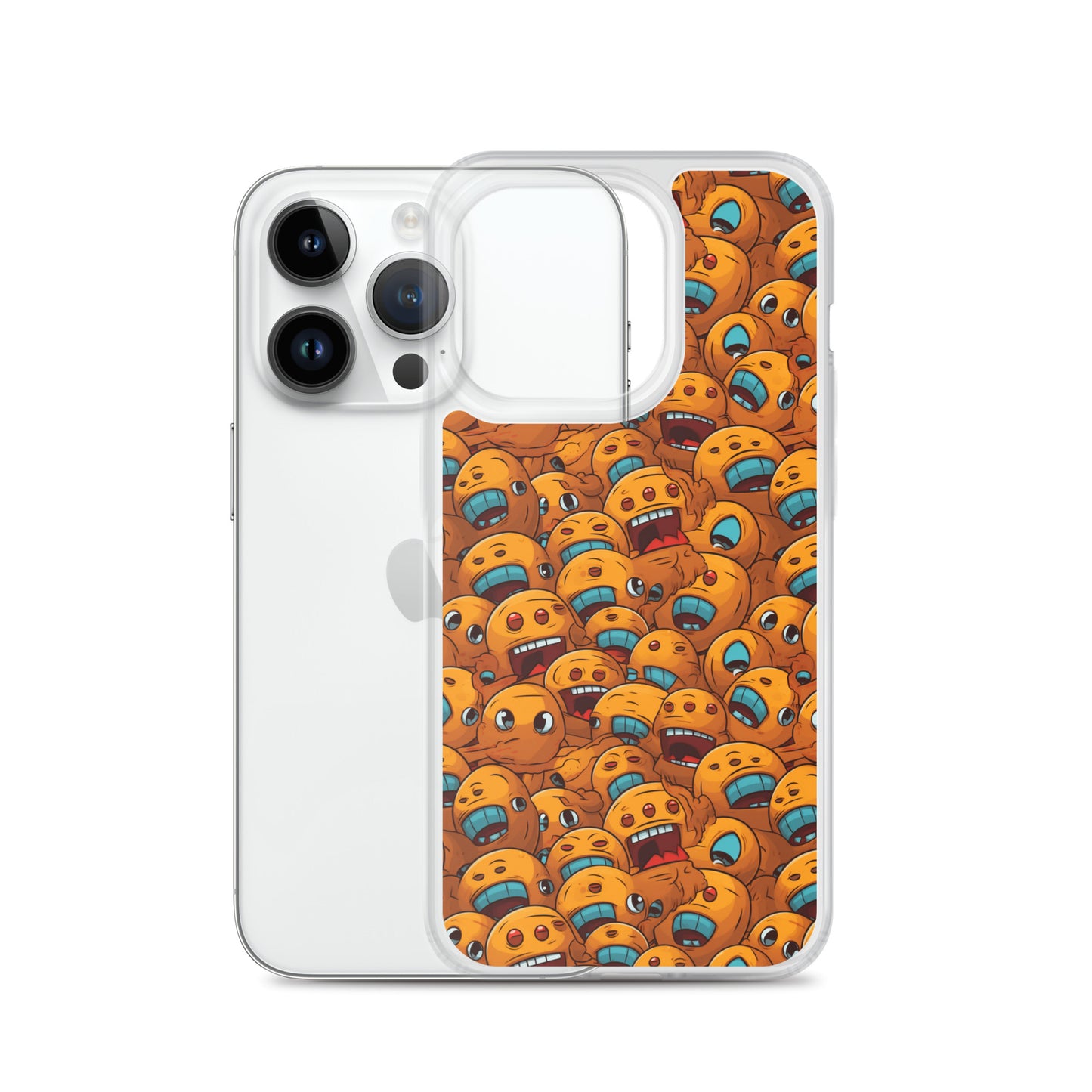iPhone Case - Deranged Smileys