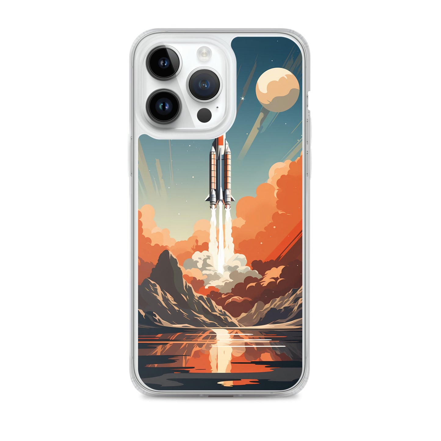 iPhone Case - Retro Rocket