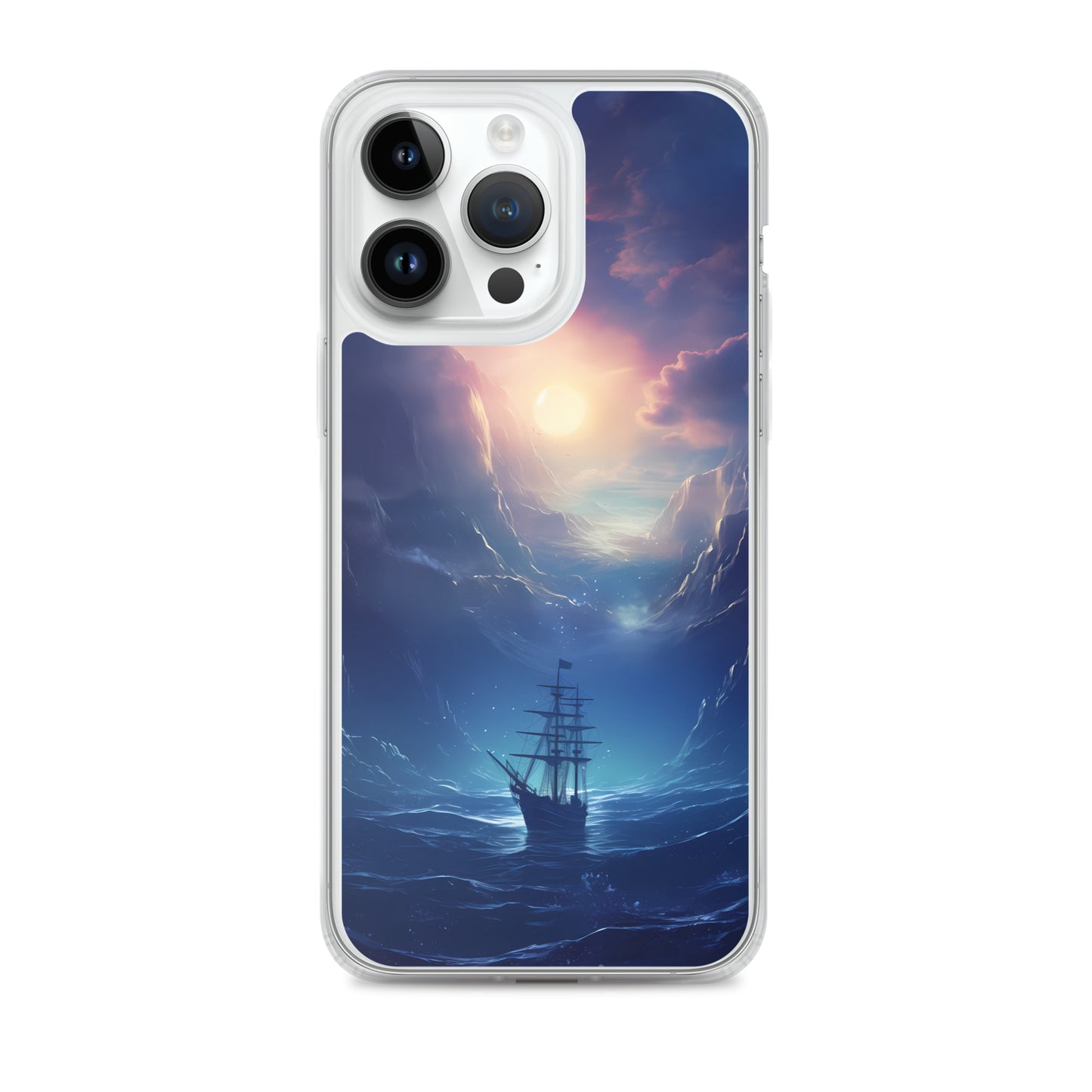 iPhone Case - Wooden Ship in Moonlight