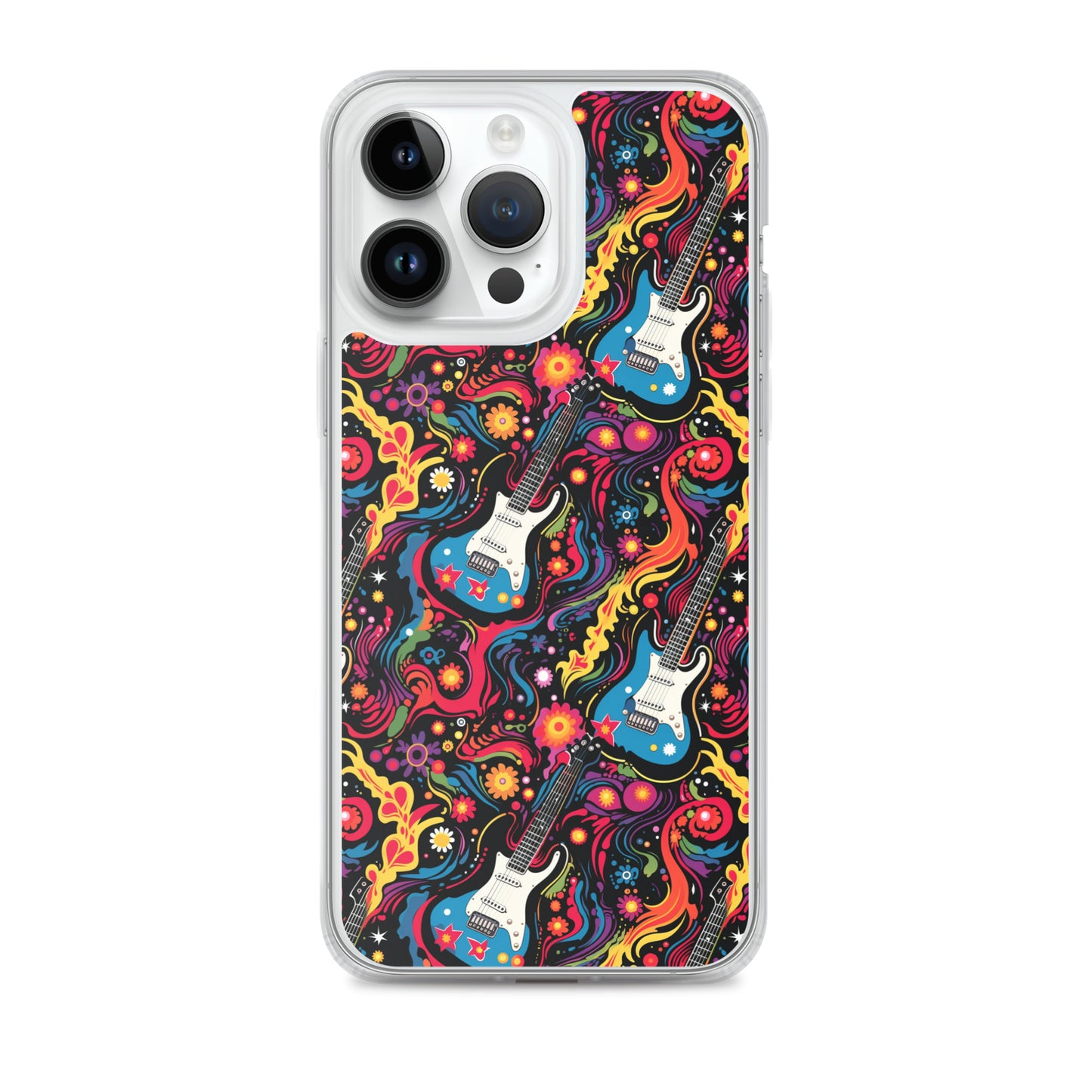 iPhone Case - Psychedelic Guitars