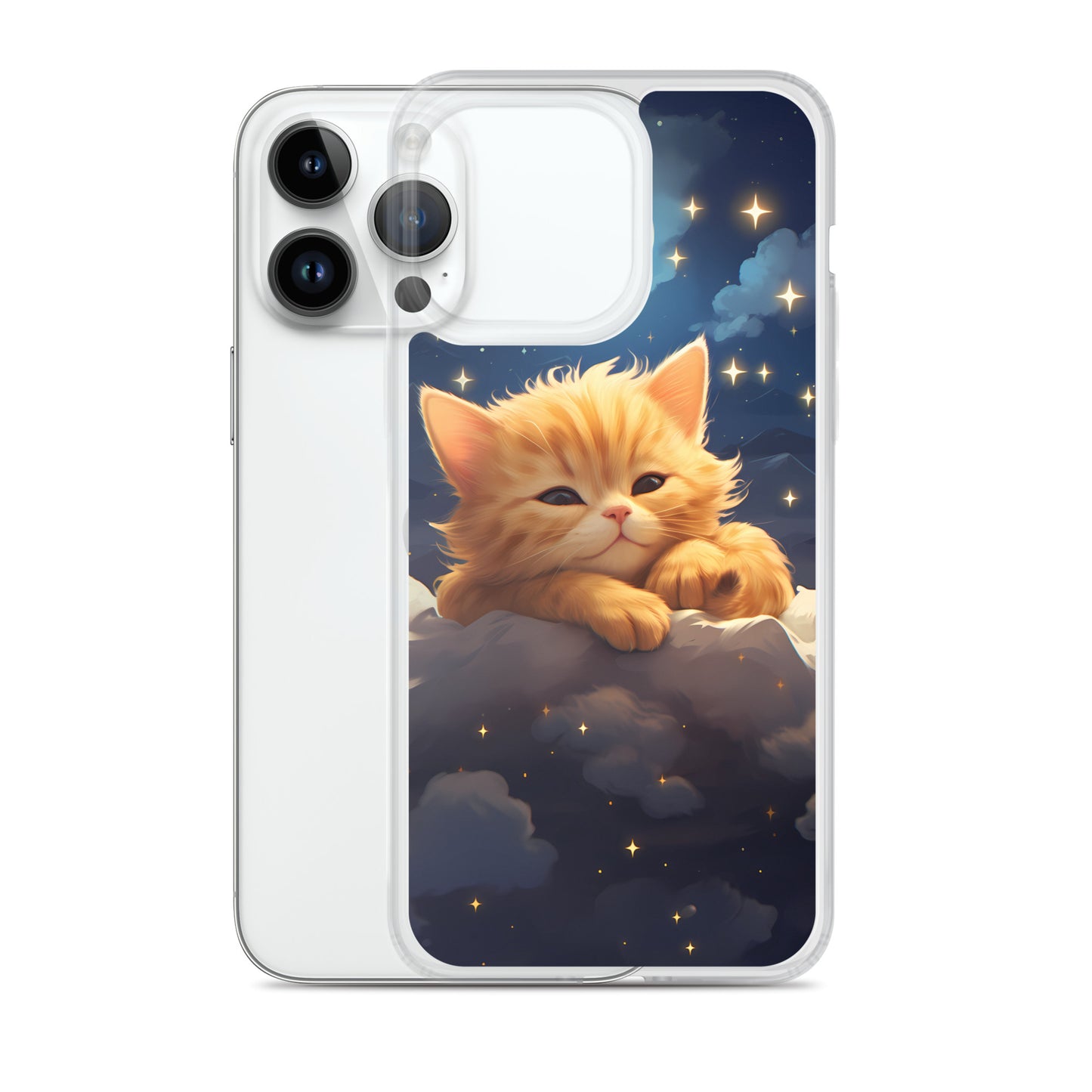 iPhone Case - Kitten on a Cloud
